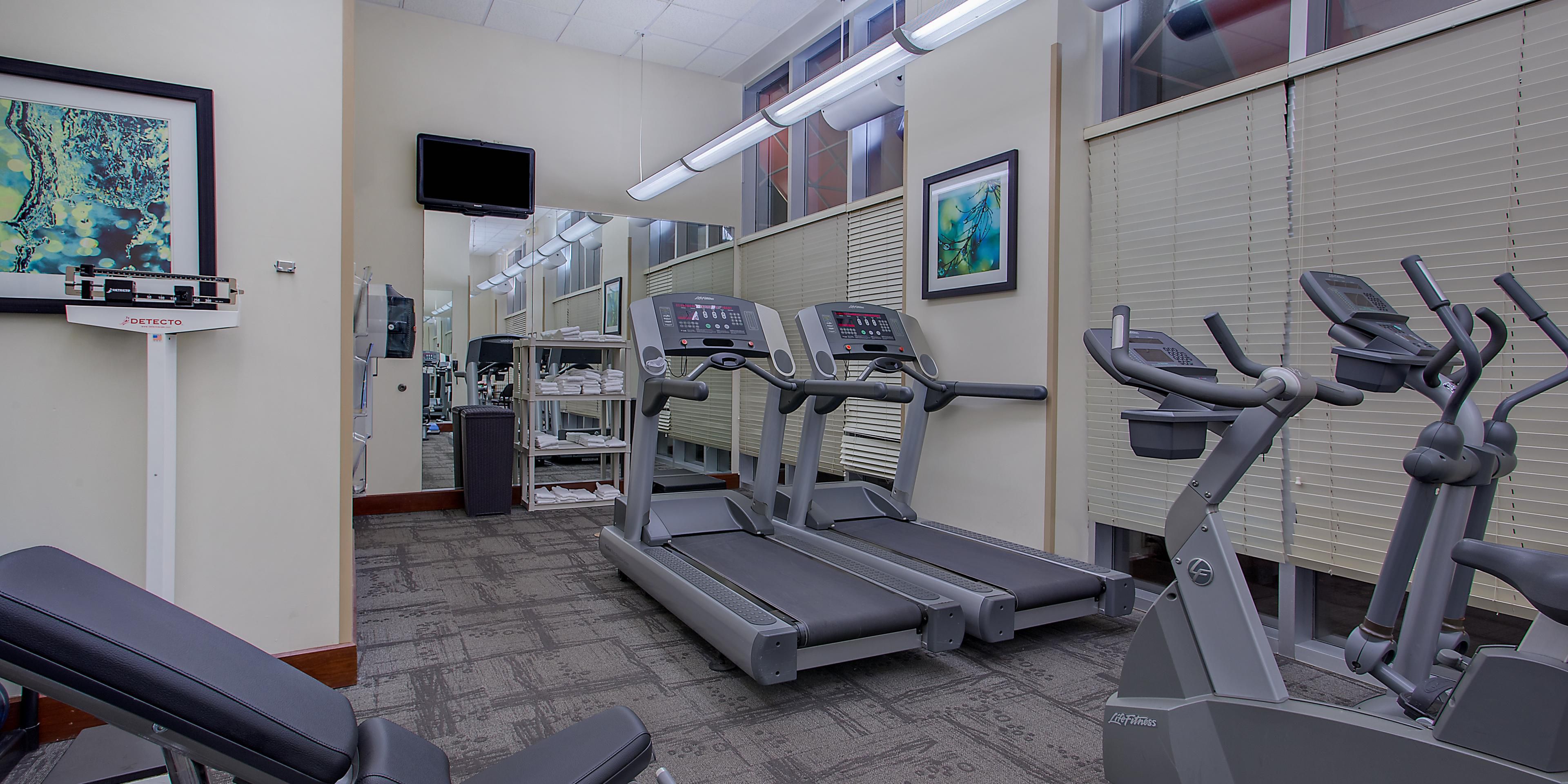 On-site 24/7 Fitness Center
