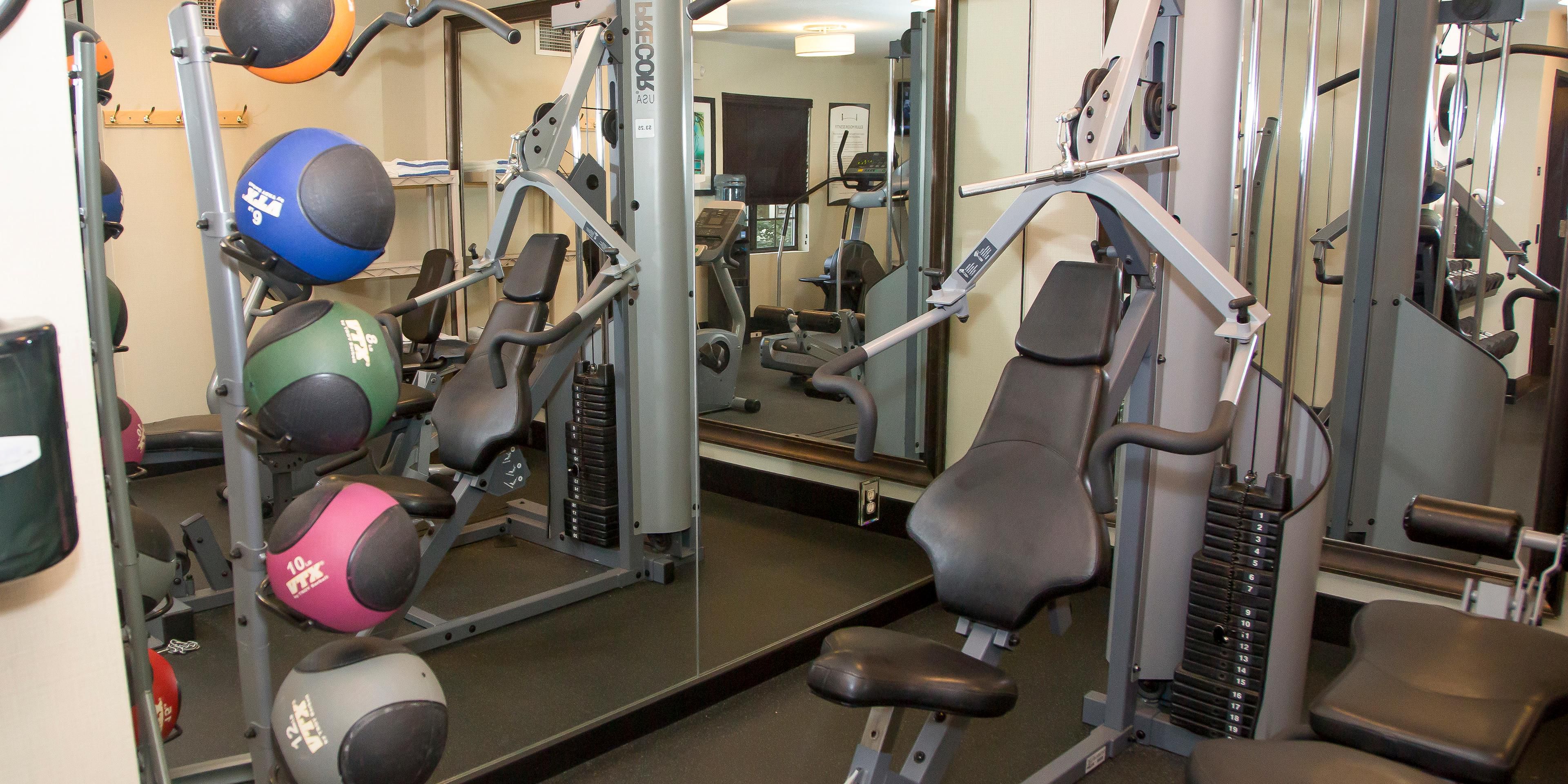 Enjoy our Fitness Center at the Staybridge Suites Colorado Springs