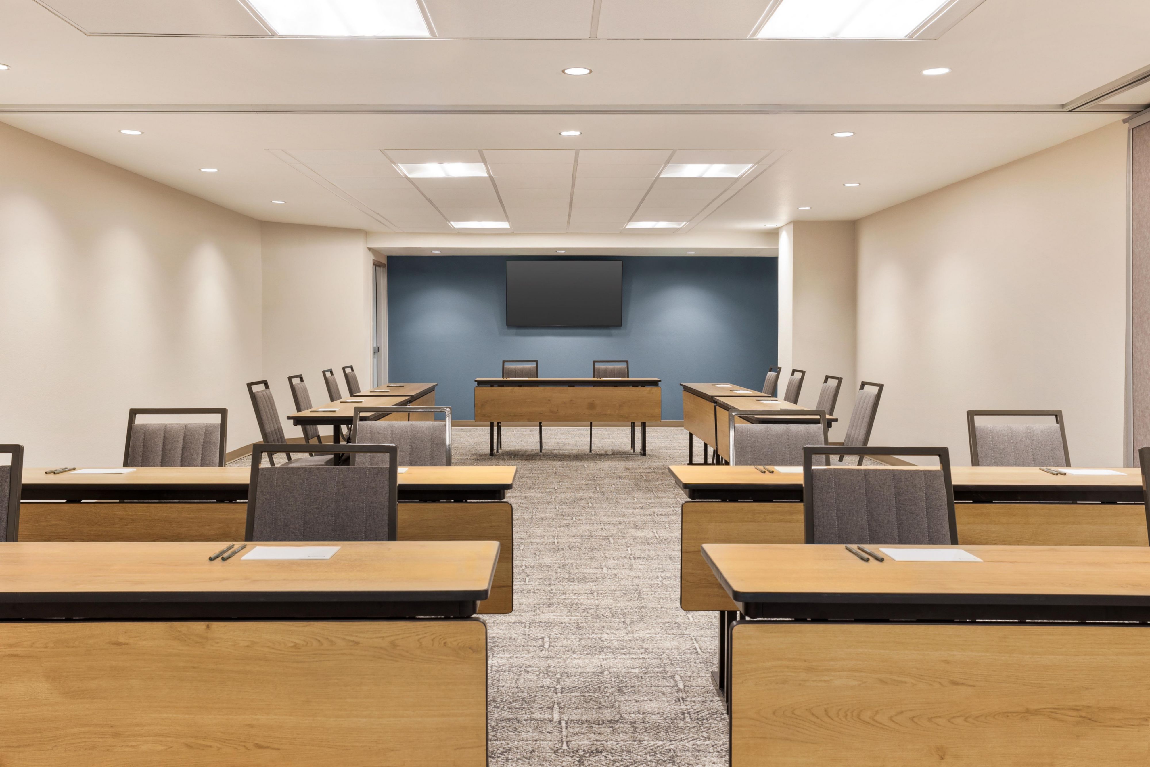 Let us help host your next gathering or corporate meeting in Colorado Springs. We offer 1,060 square feet of space, including partitioned rooms.