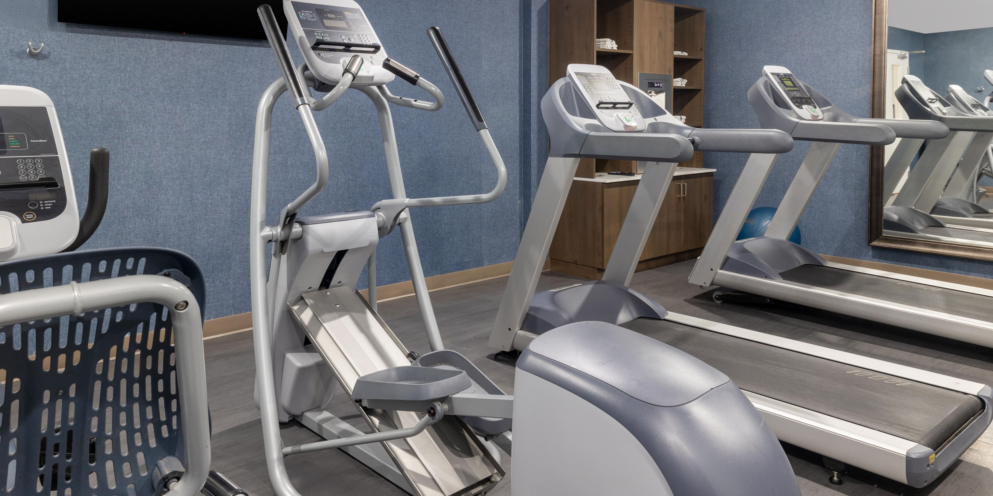 24-Hour Fitness Center with Cardio & Strength Equipment