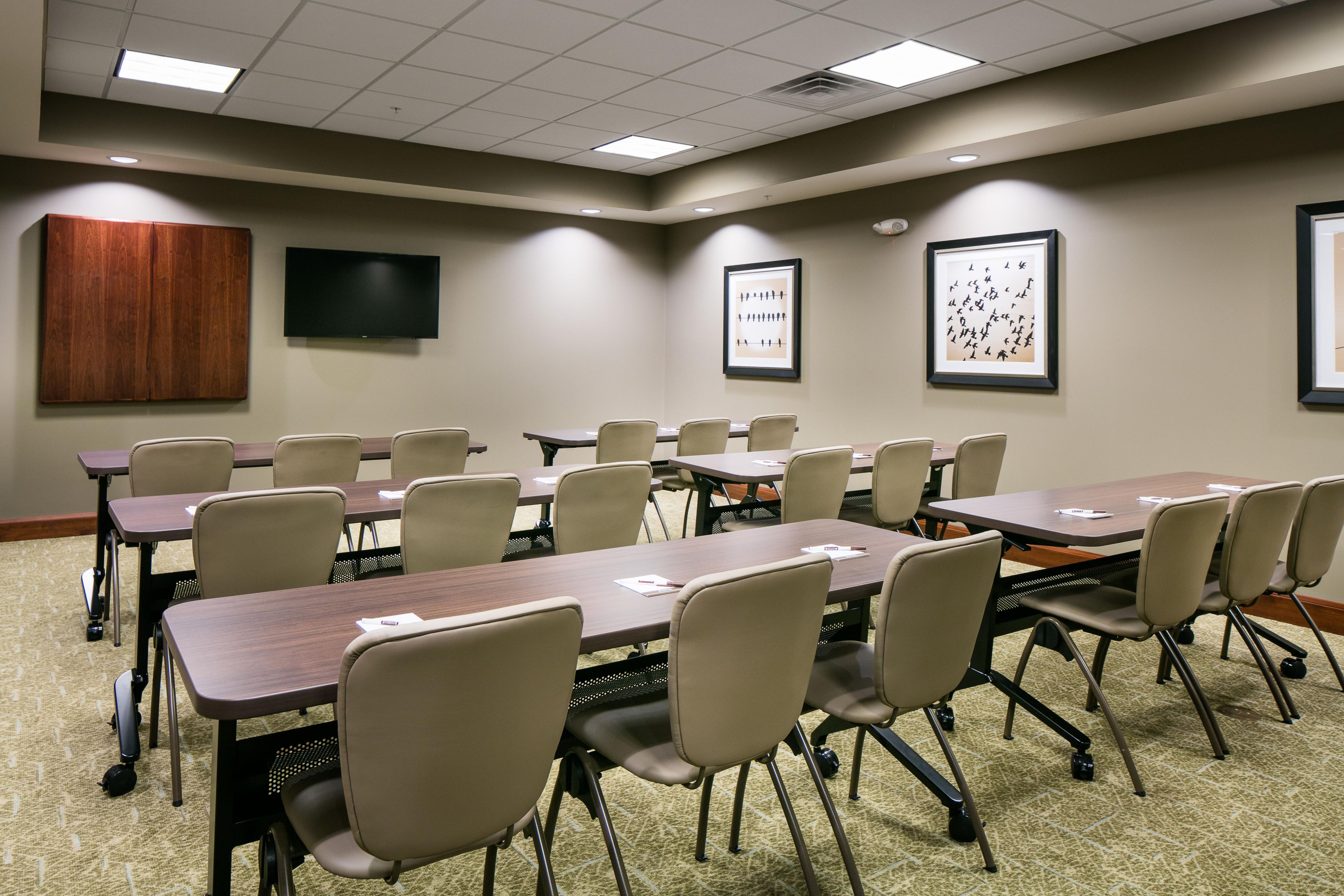 We are delighted to offer a variety of options for your next meeting or event. Our comfortable guest suites and functional meeting room will provide an ideal setting for a wide range of events.