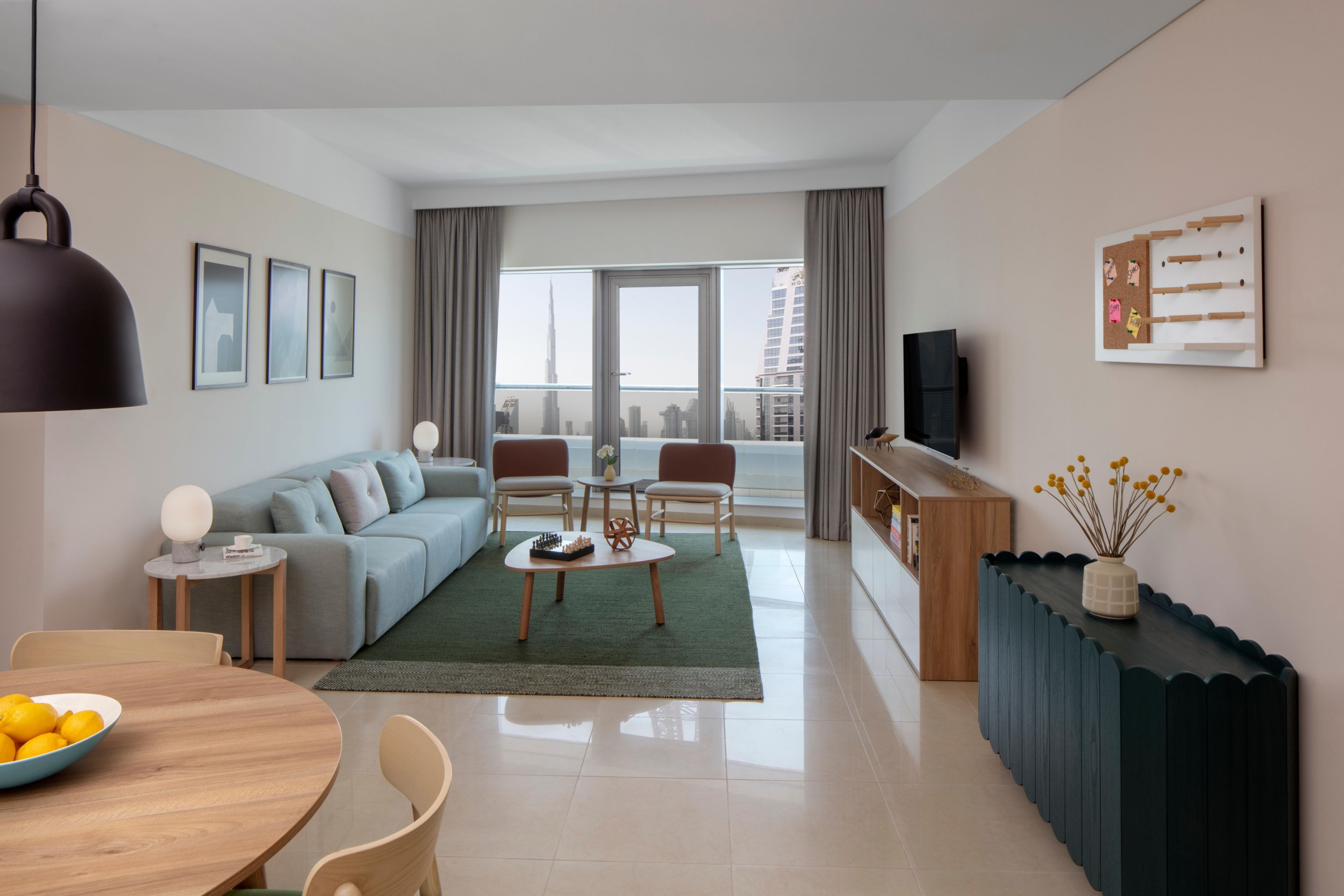 Staybridge Suites Dubai Financial Centre is located in the prime business area of Sheikh Zayed Road, Dubai. The location of our hotel is ideal for business or leisure travelers who wanted to have more flexibility with their stay. Our suites evoke a sense of space that you won't find in a typical hotel room.