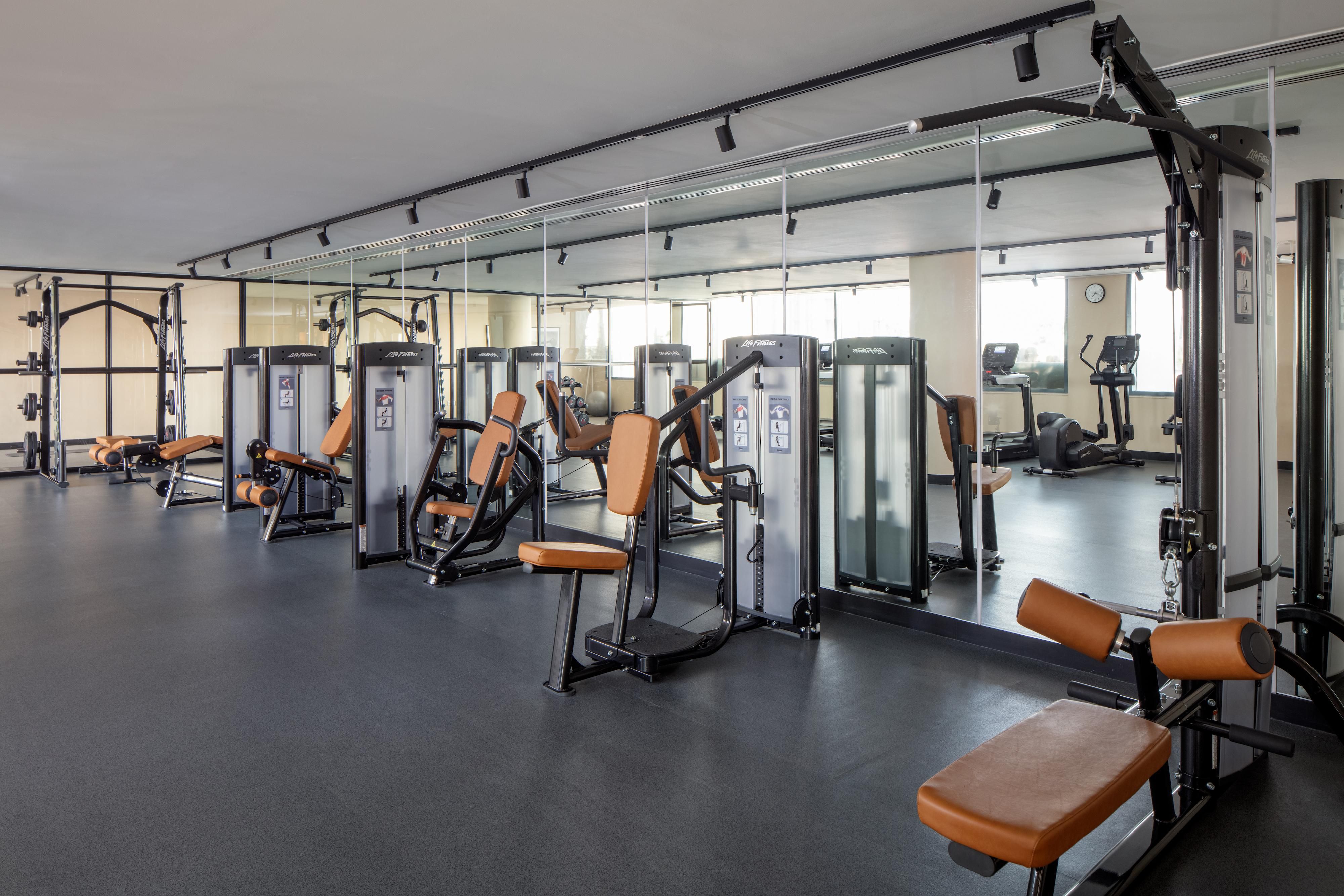The modern fitness centre is equipped with everything you need to kick-start your daily work out overlooking the crystal clear infinity pool. A separate sauna room for ladies and gents is also available to relax your tired muscles after working out.