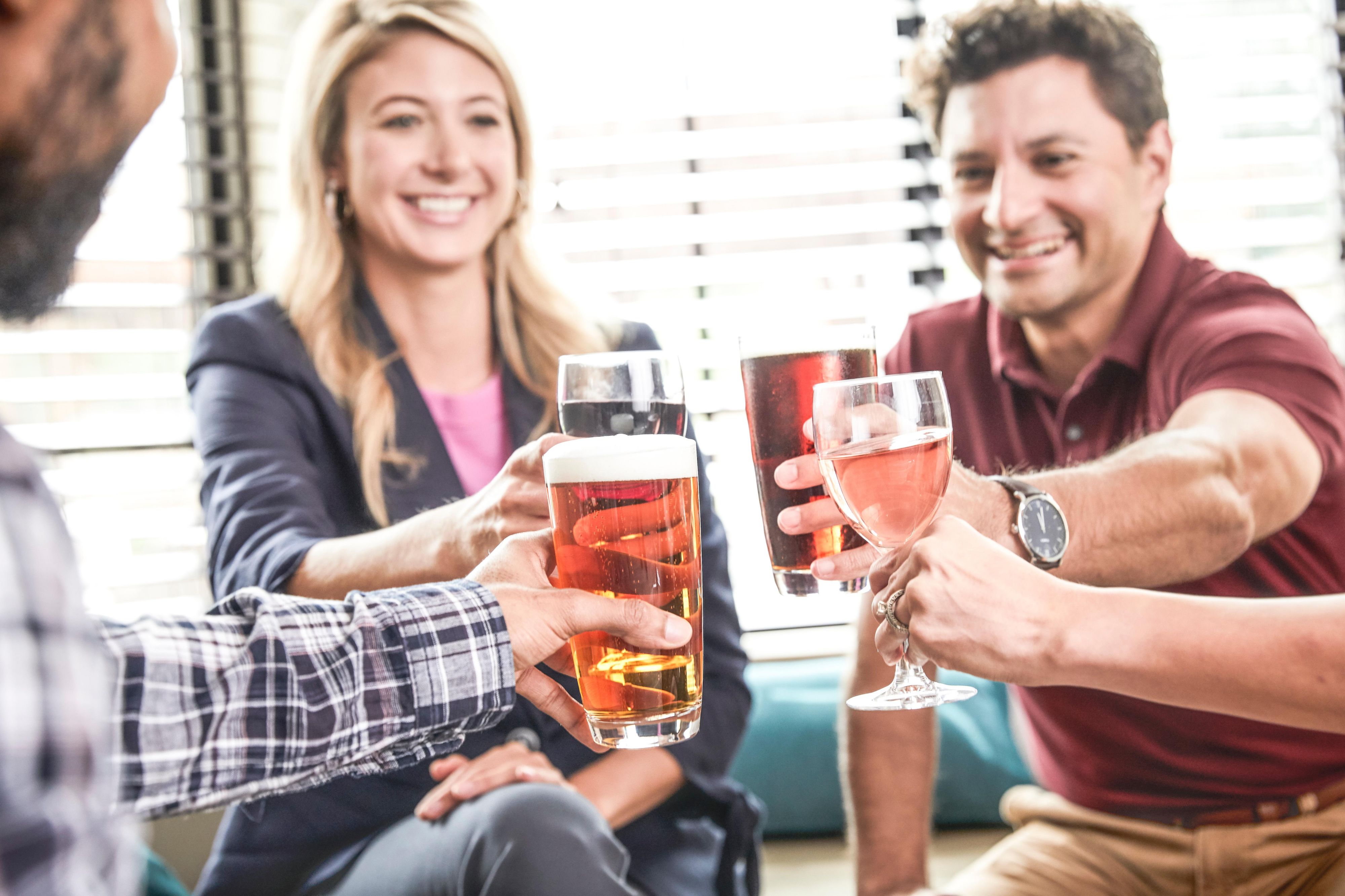 Relax, it is on us.  Unwind over complimentary appetizers, soft drinks, beer, and wine on Monday, Tuesday and Wednesday from 5:30 PM - 7:00 PM.  