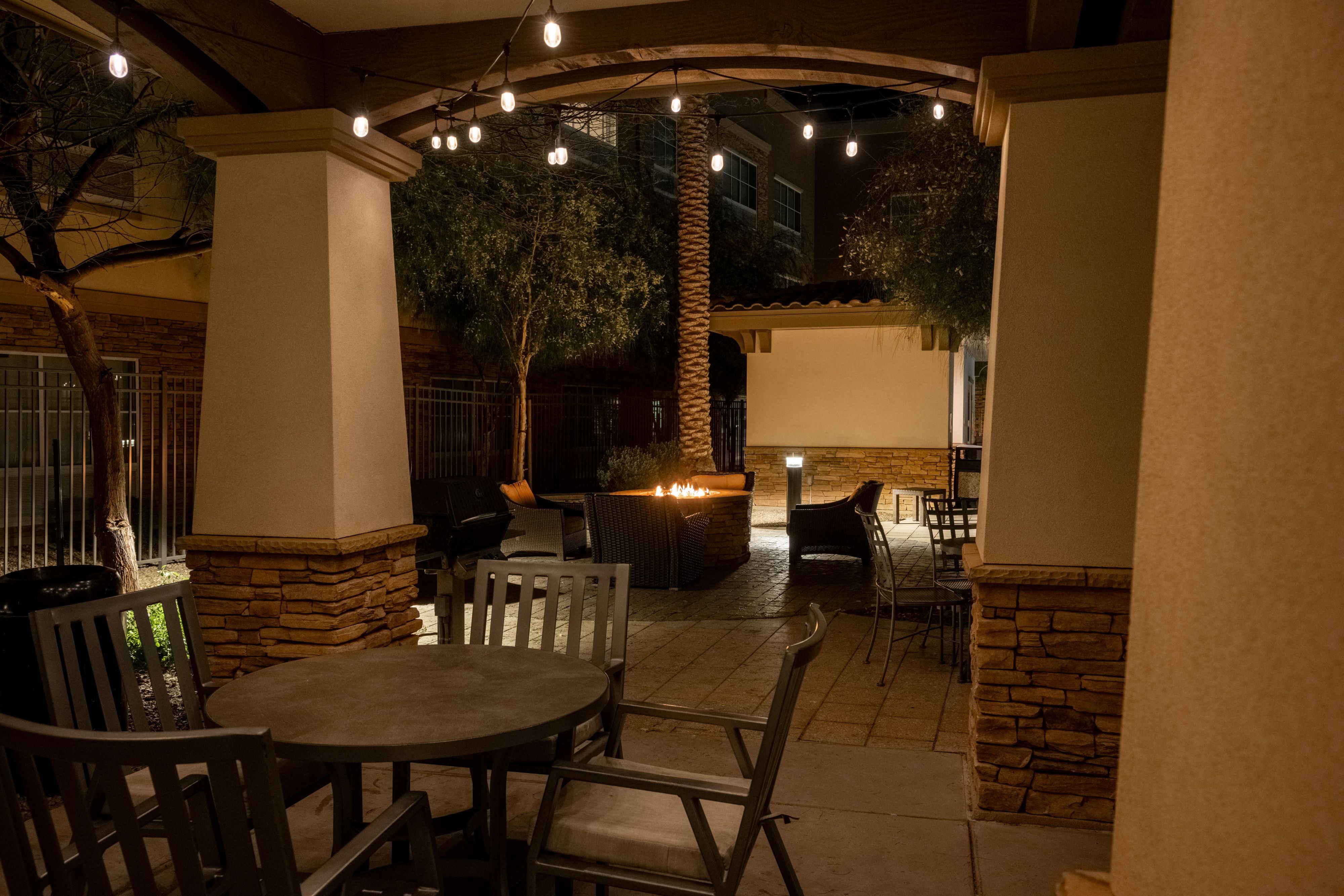 With two gas powered grills located on property, making home cooked meals has never been easier!