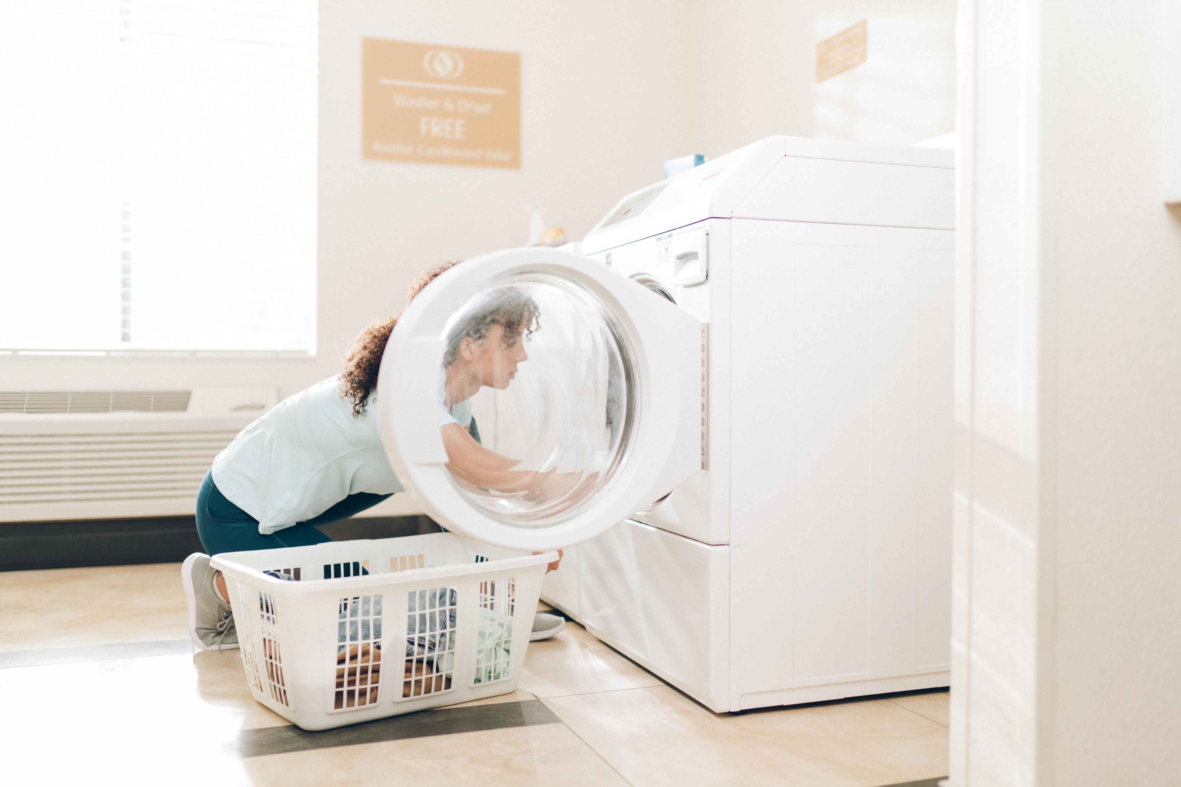 You can save your quarters for something else as our 24/7 laundry room is complimentary to our Guests. Just provide your own laundry soap, or purchase some from our Pantry.