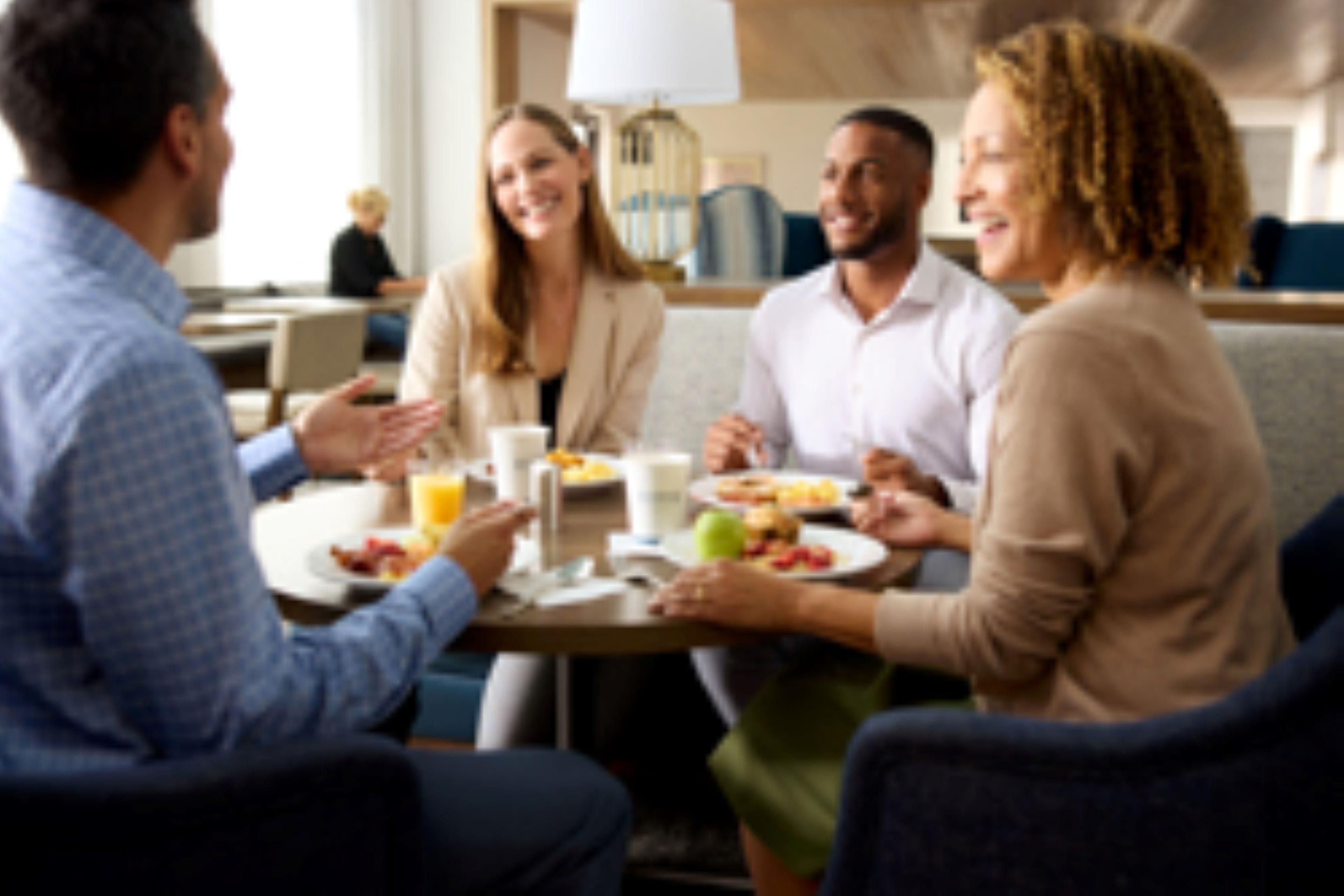 Start each day right and enjoy a full hot breakfast daily featuring a variety of savory delights. So, grab a plate or two, fuel up, and be ready to conquer your day!