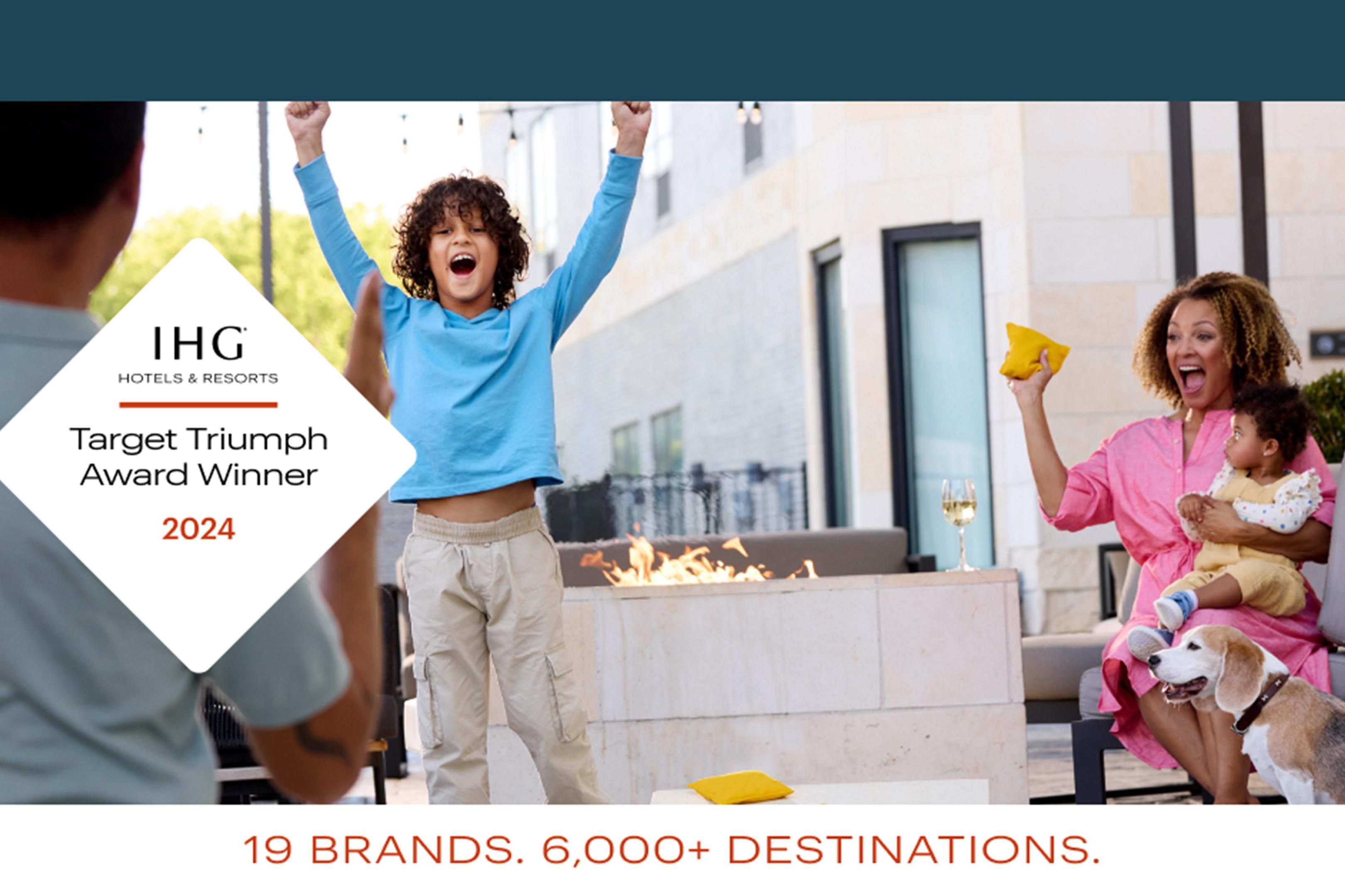 Estamos orgullosos de anunciar que Staybridge Suites Guelph ha sido galardonado con el prestigioso premio IHG 2024 Triumph, que reconoce nuestro compromiso inquebrantable con el servicio al huésped y la hospitalidad excepcionales.
