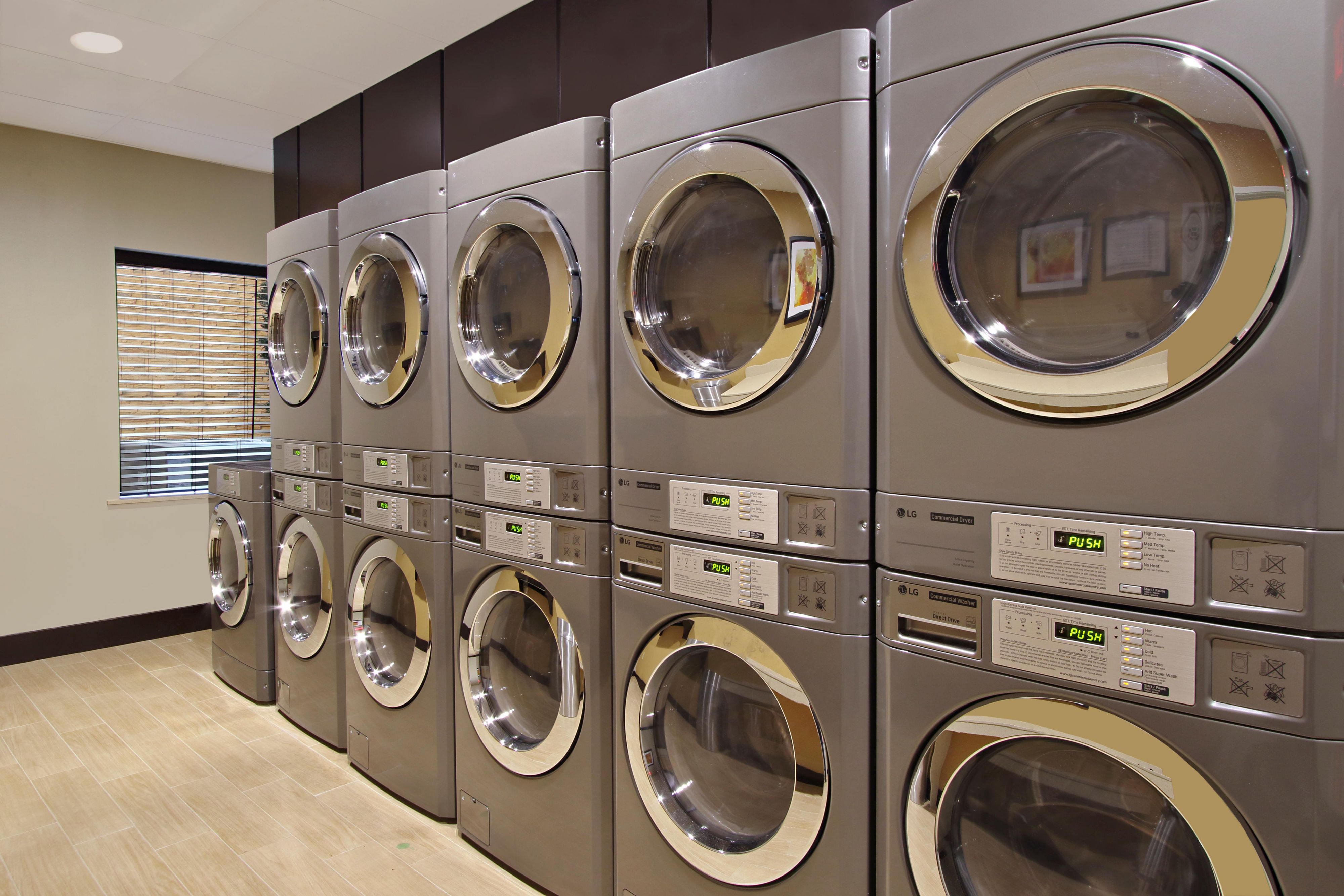 Take advantage of our complimentary washer and dryer for any stays.