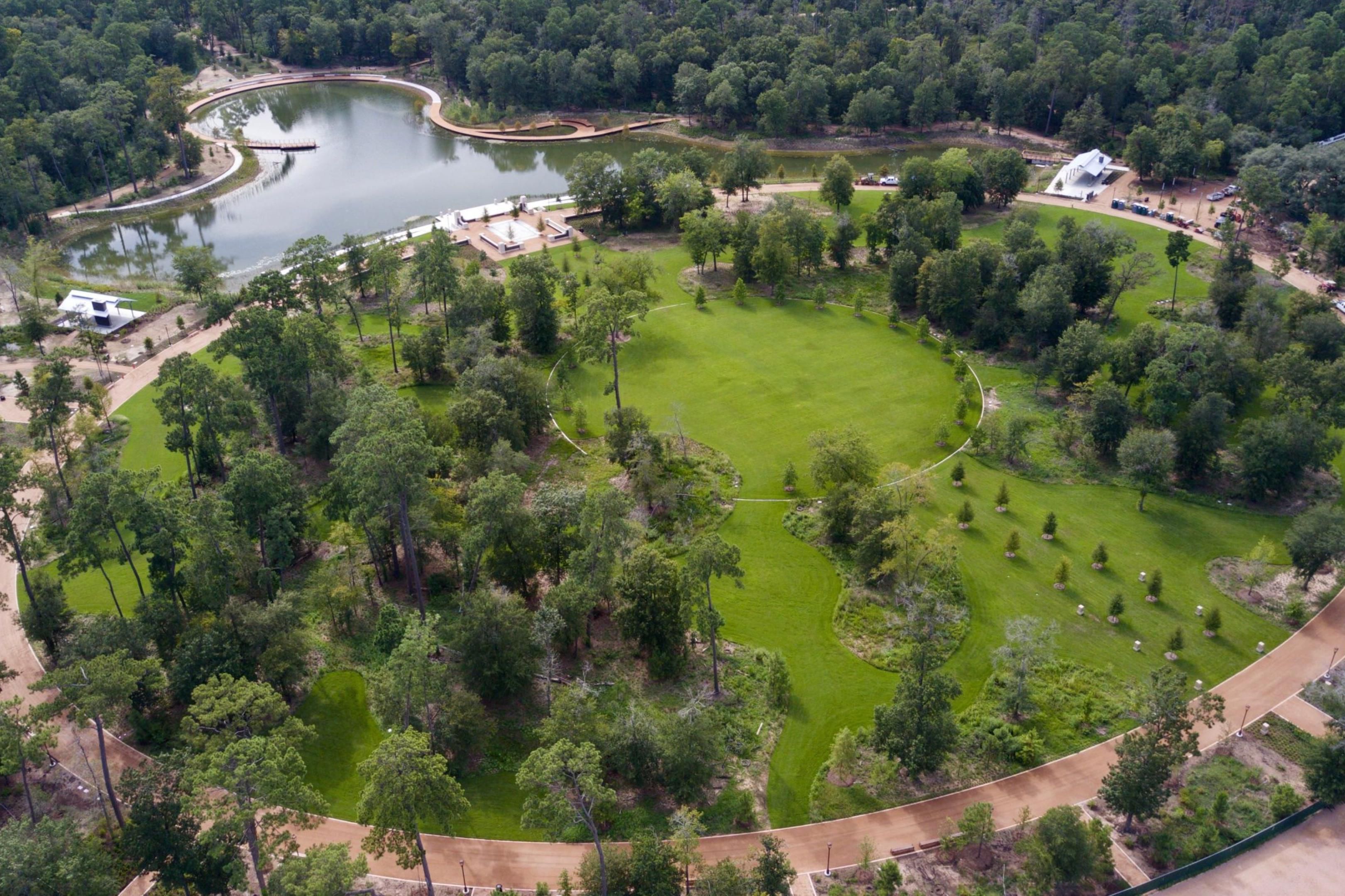 Get some fresh air in one of the largest urban parks in the United States. Over 1,400 acres of nature including running, riding, youth sports and the home of the Houston Open Golf Tournament annually.