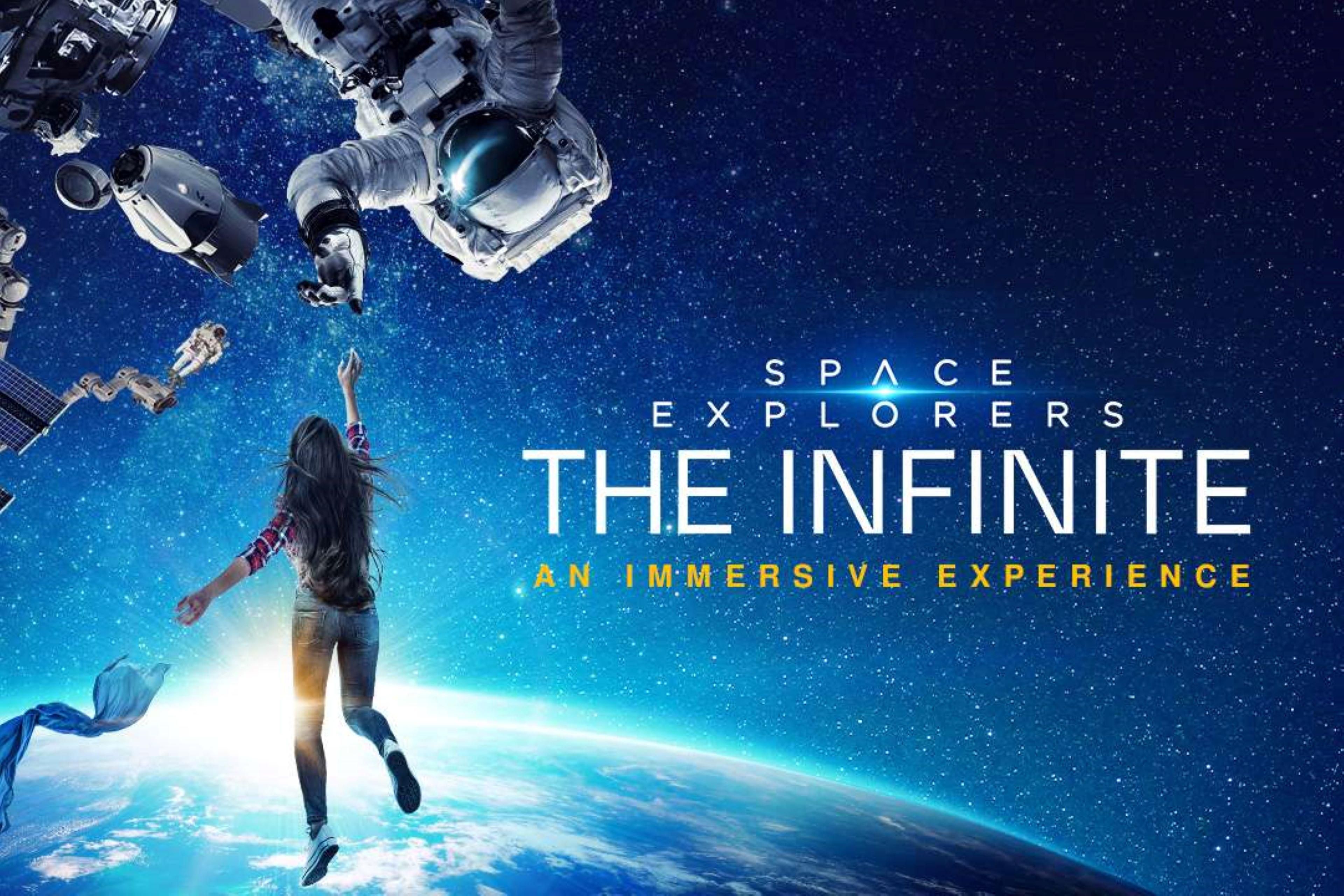 Space Explorers: THE INFINITE is the world's largest immersive experience about space exploration, now back in Houston for a limited time. Purchase tickets at www.theinfinitehouston.com.