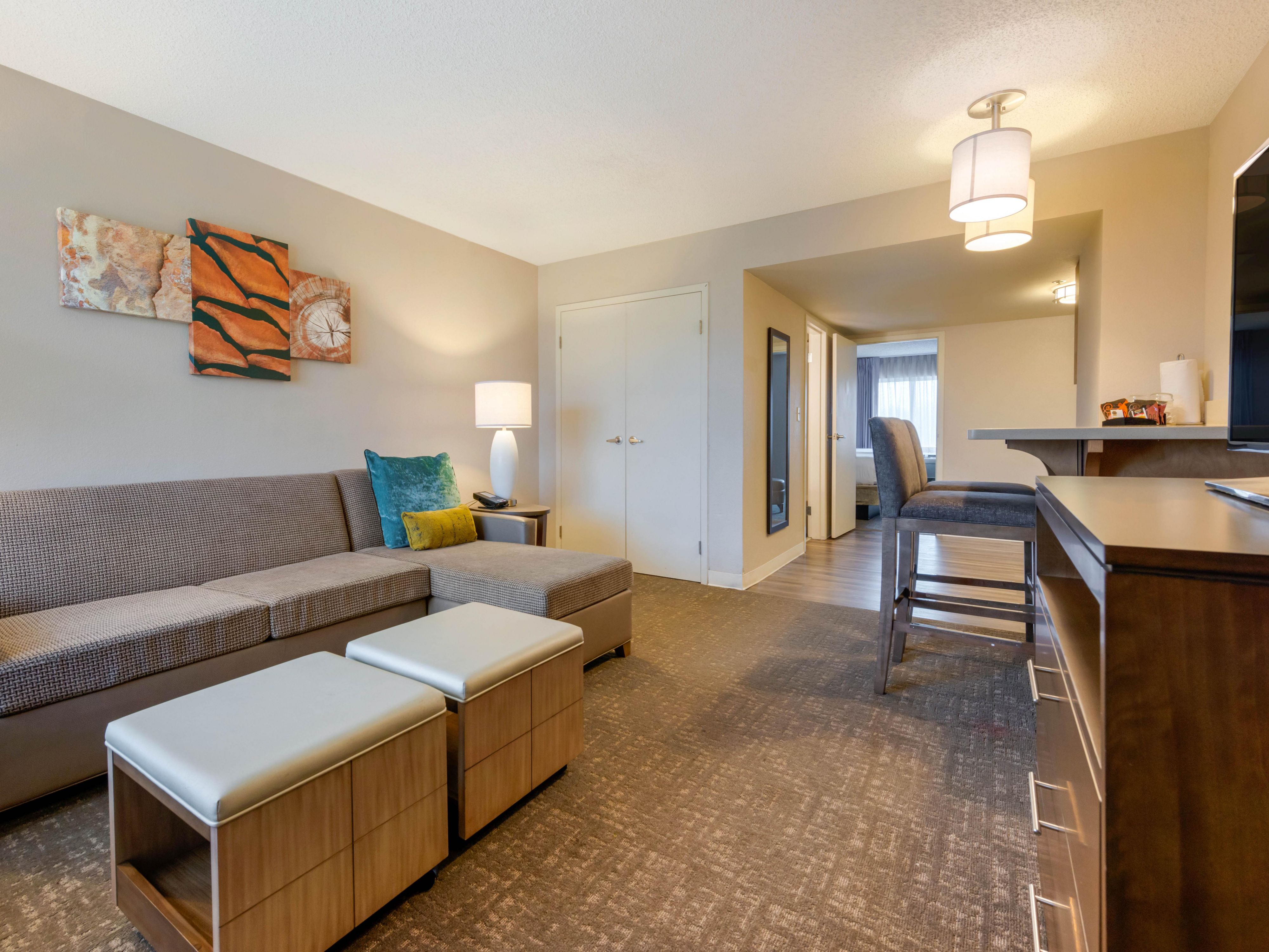 Studio Suite with kitchen and living area