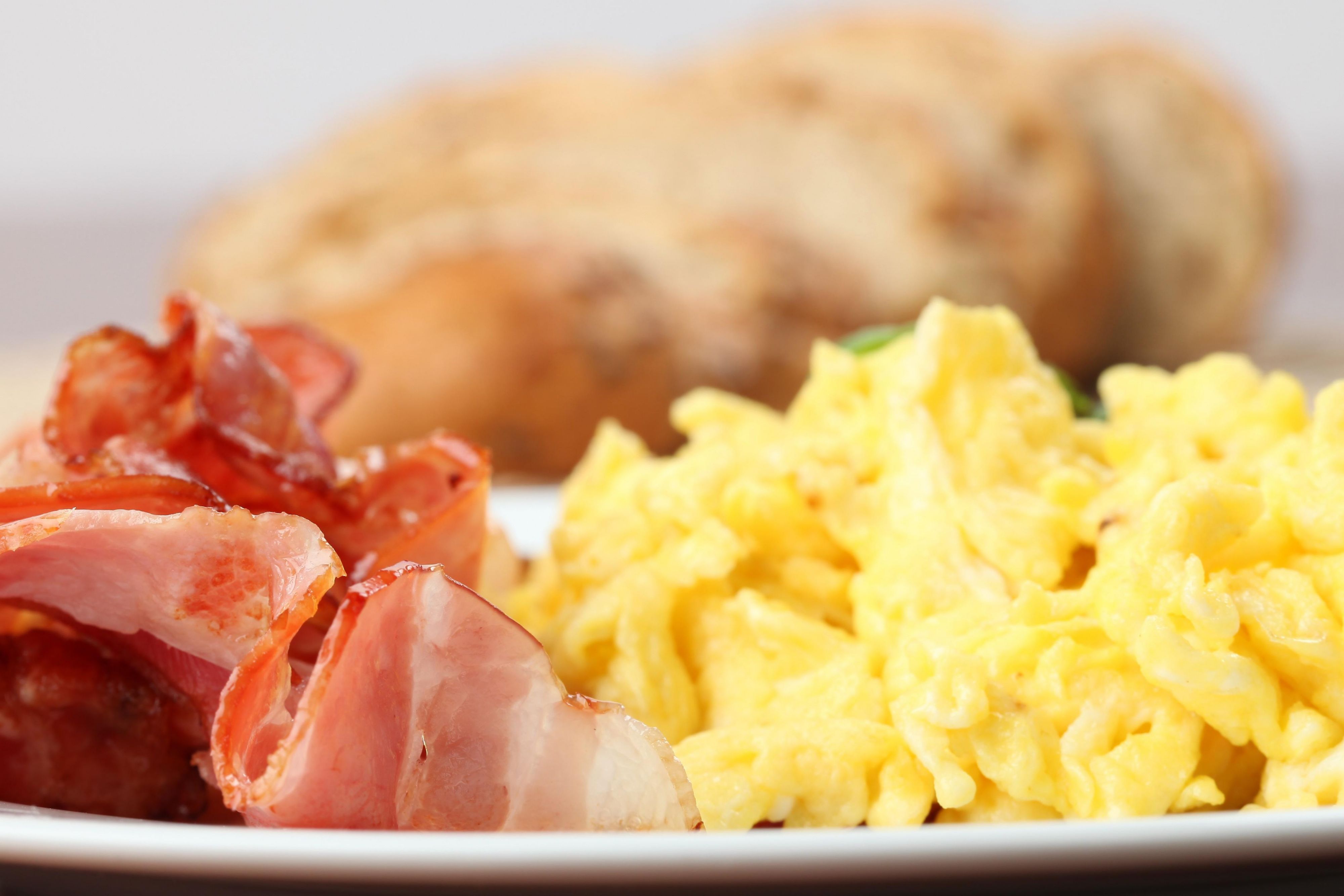 Our complimentary hot breakfast buffet features a variety of items to get your day started on the right foot. Indulge in a delicious variety of options from scrambled eggs, breakfast meats, and waffle station to oatmeal, yogurt, fresh fruit and cereal.