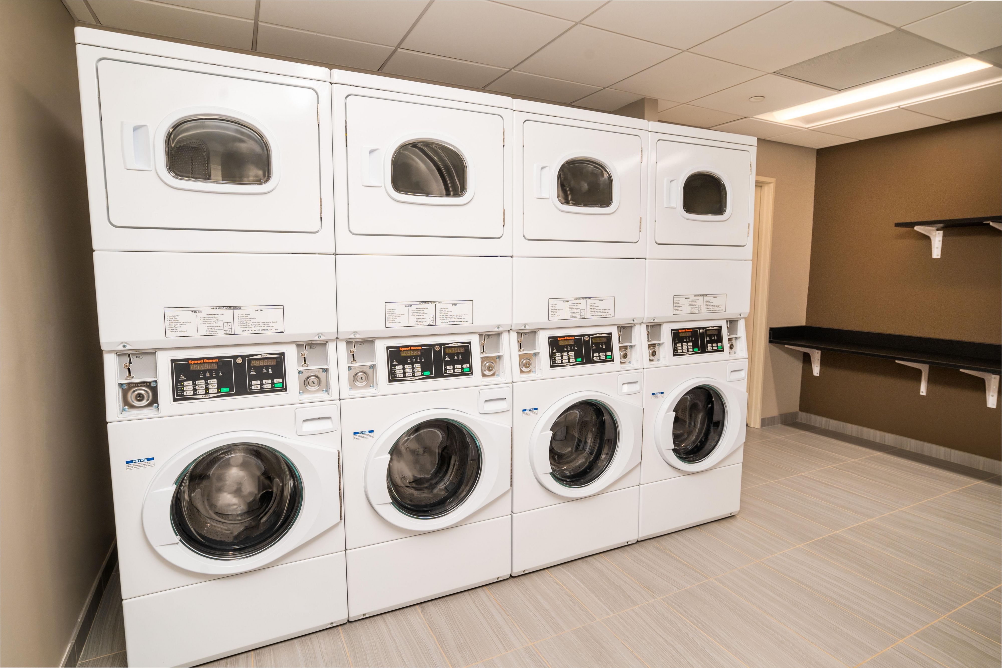 Free on-site guest self-laundry facility. We also offer dry cleaning/laundry same-day services.