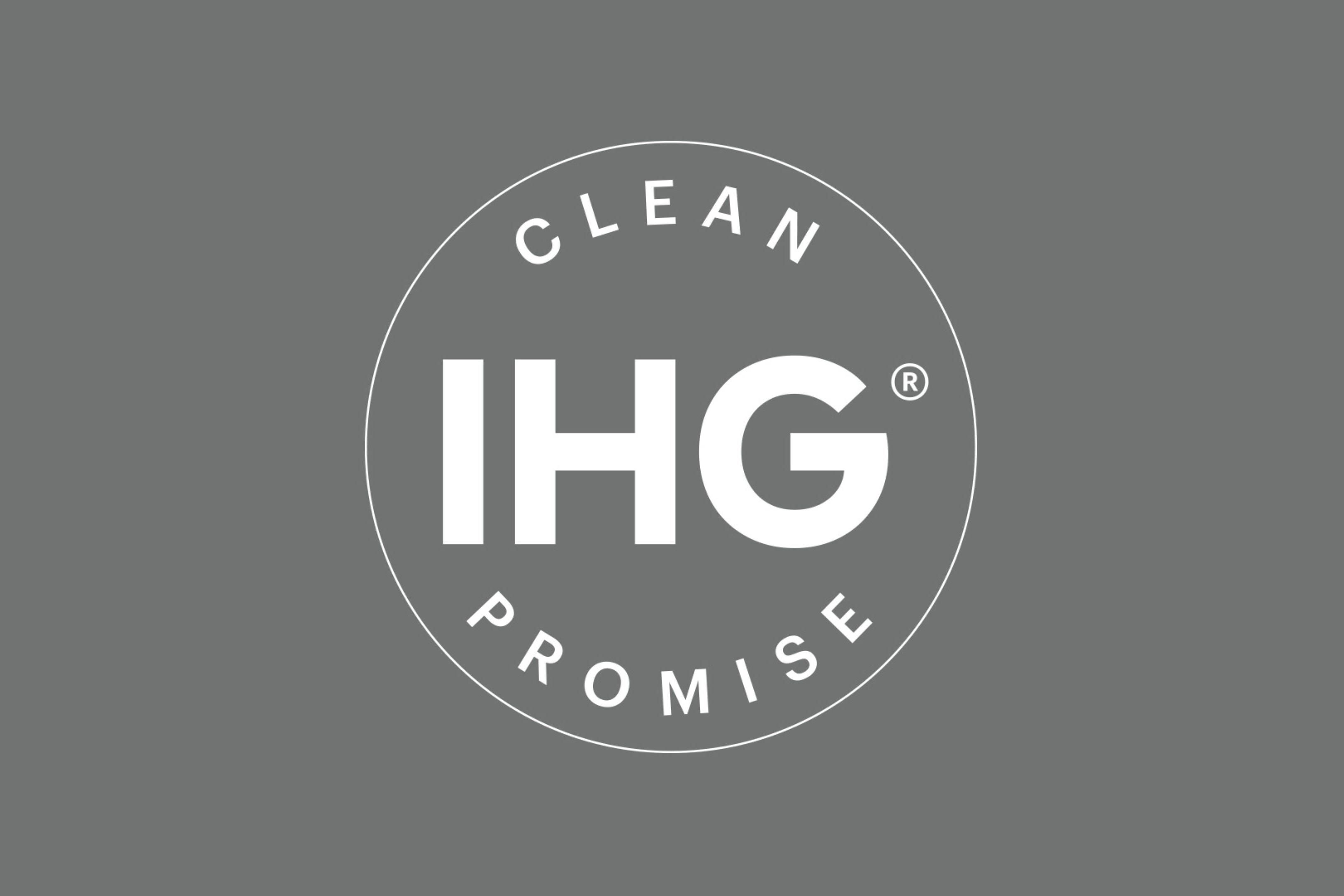 Our IHG Clean Promise includes a deep cleaning and disinfection process using science-led safety protocols and service measures to enhance guest confidence.