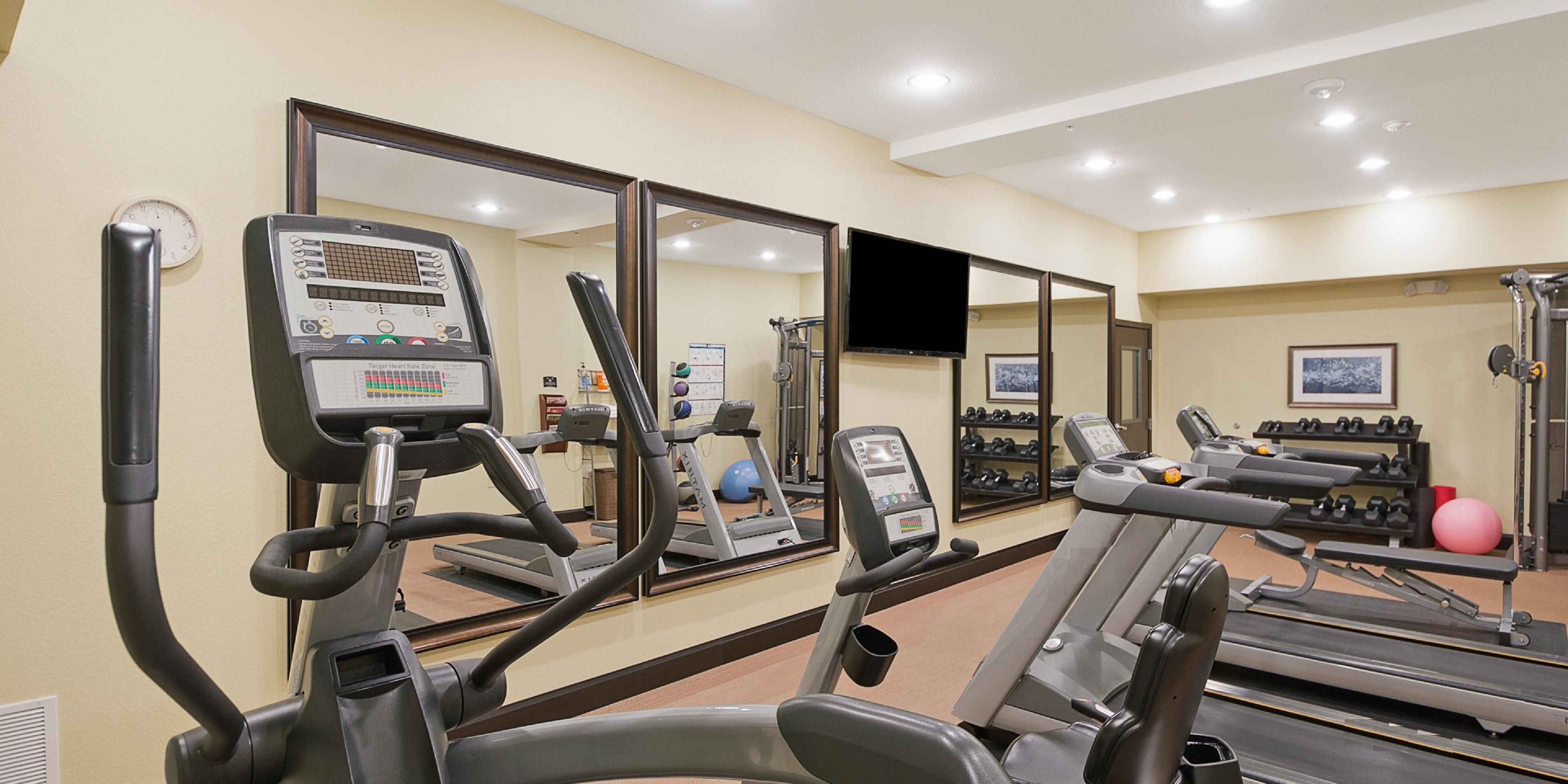 Enjoy our Fitness Center at the Staybridge Suites Longview