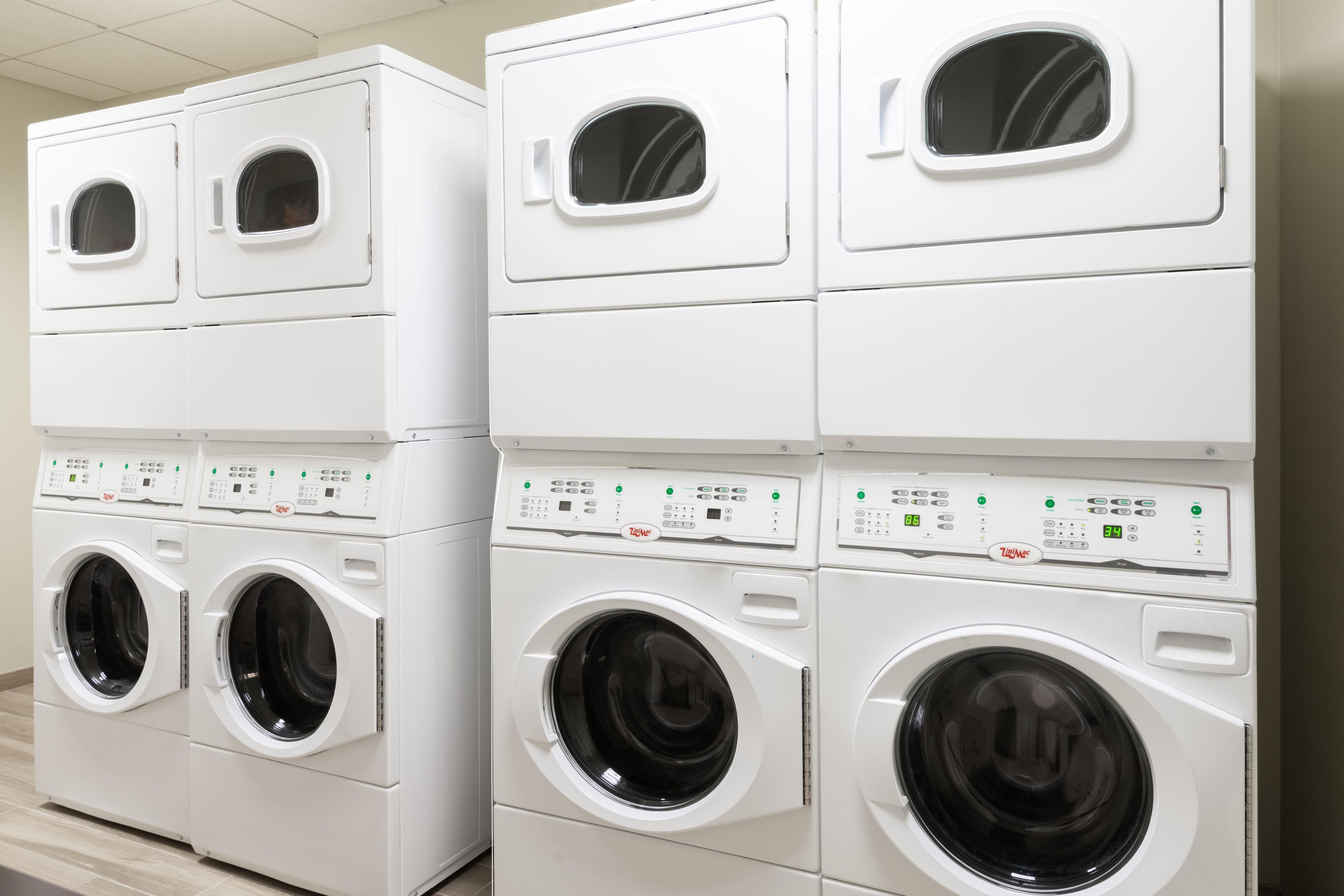 On site complimentary self service laundry available.