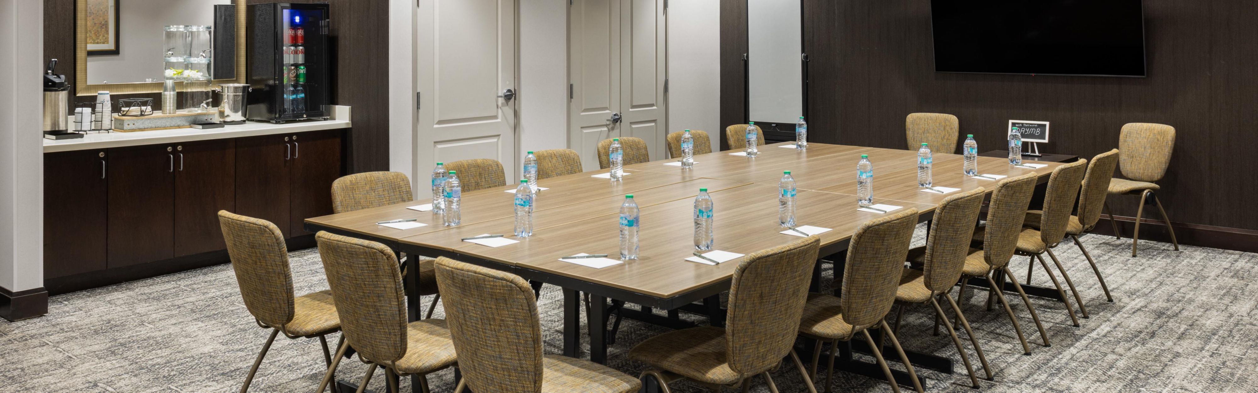 Staybridge Suites boardroom for meetings and events.