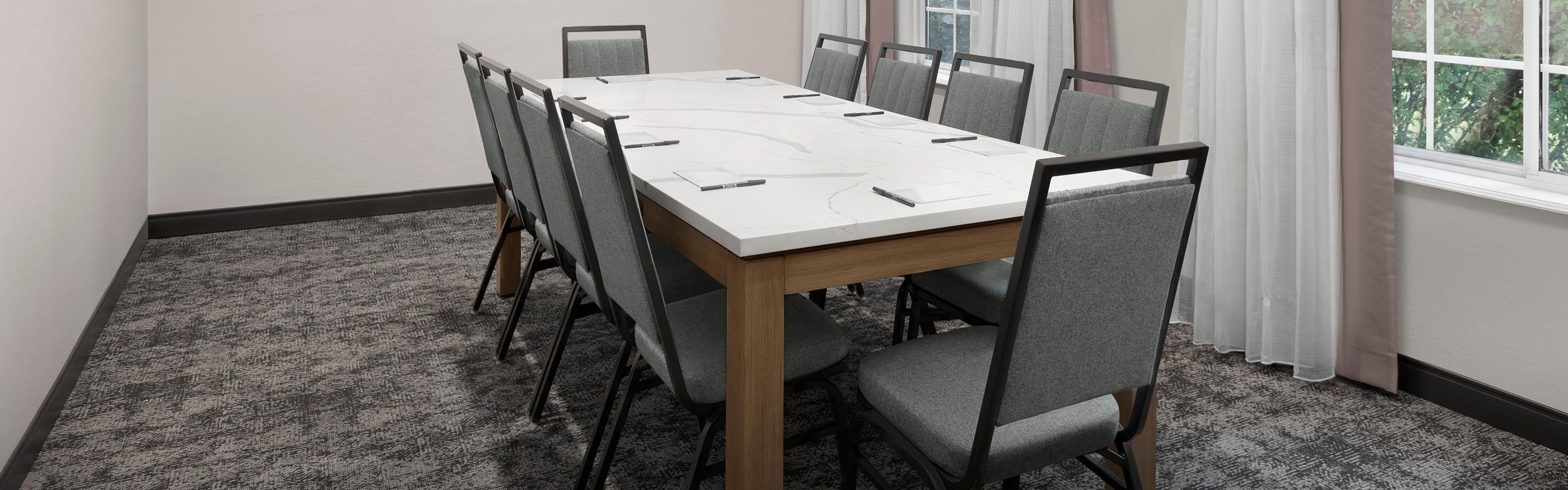 Our board room is perfect for small, private meetings.
