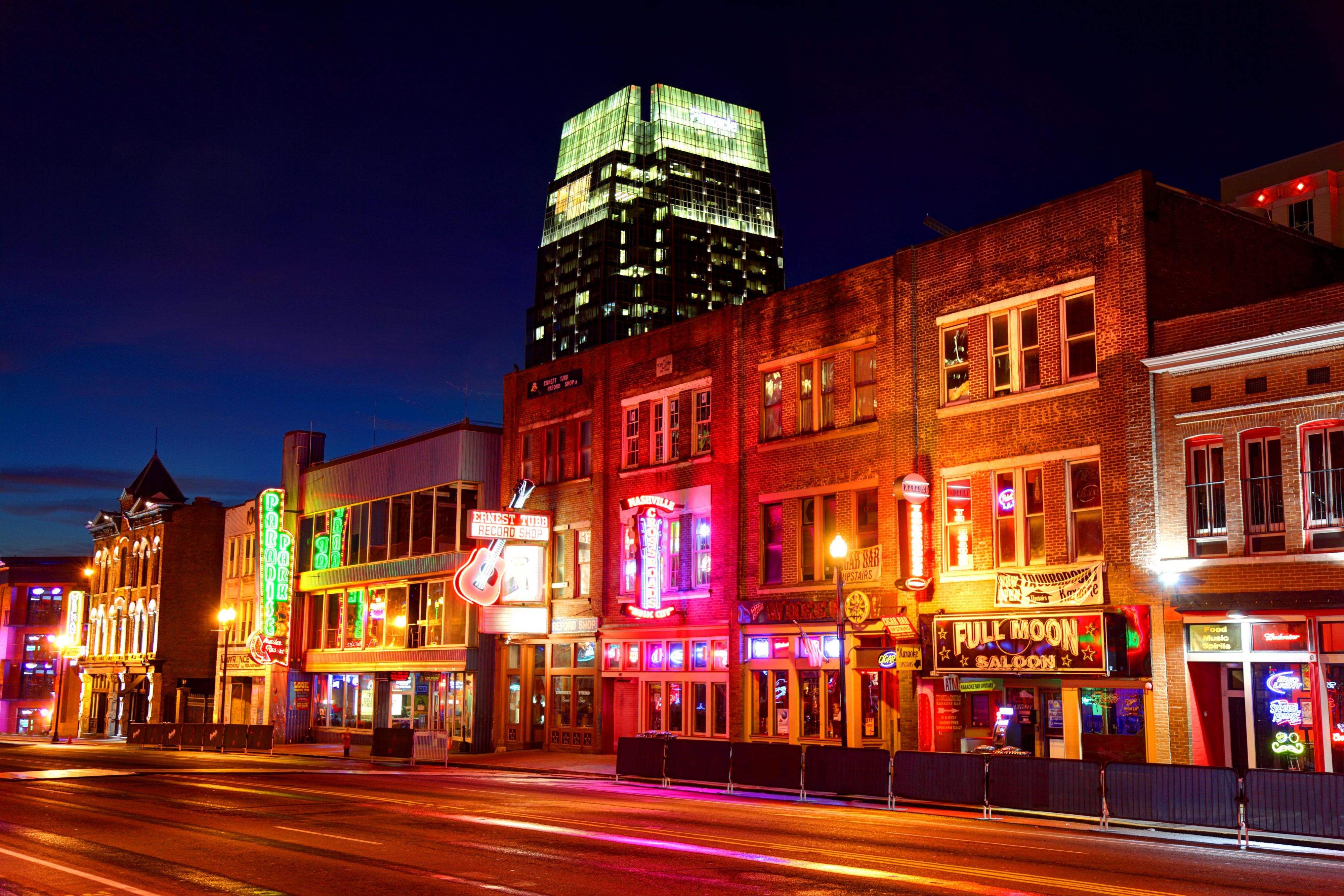 A quick drive to live music on Broadway.