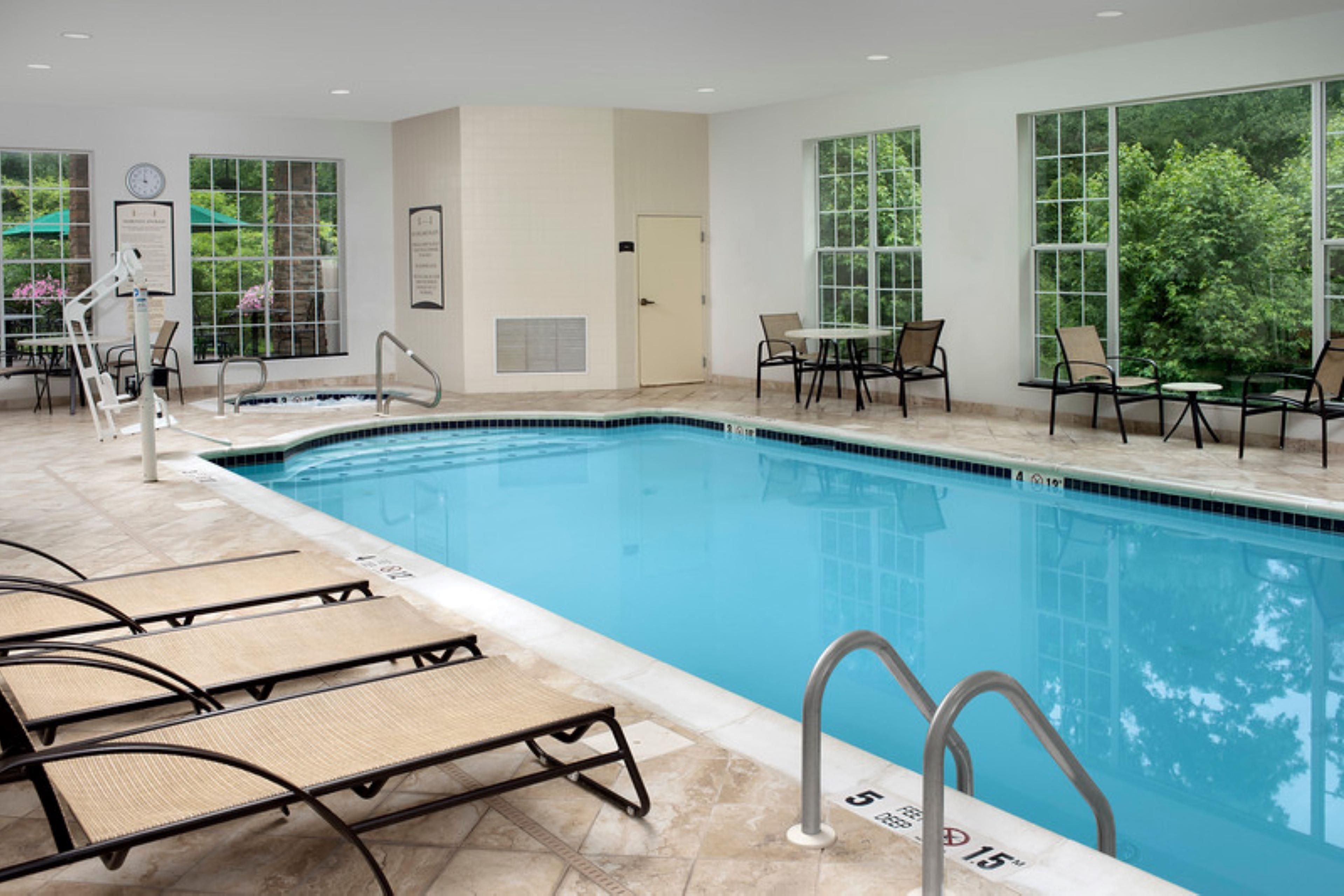 Relax or take a swim in our indoor pool.
