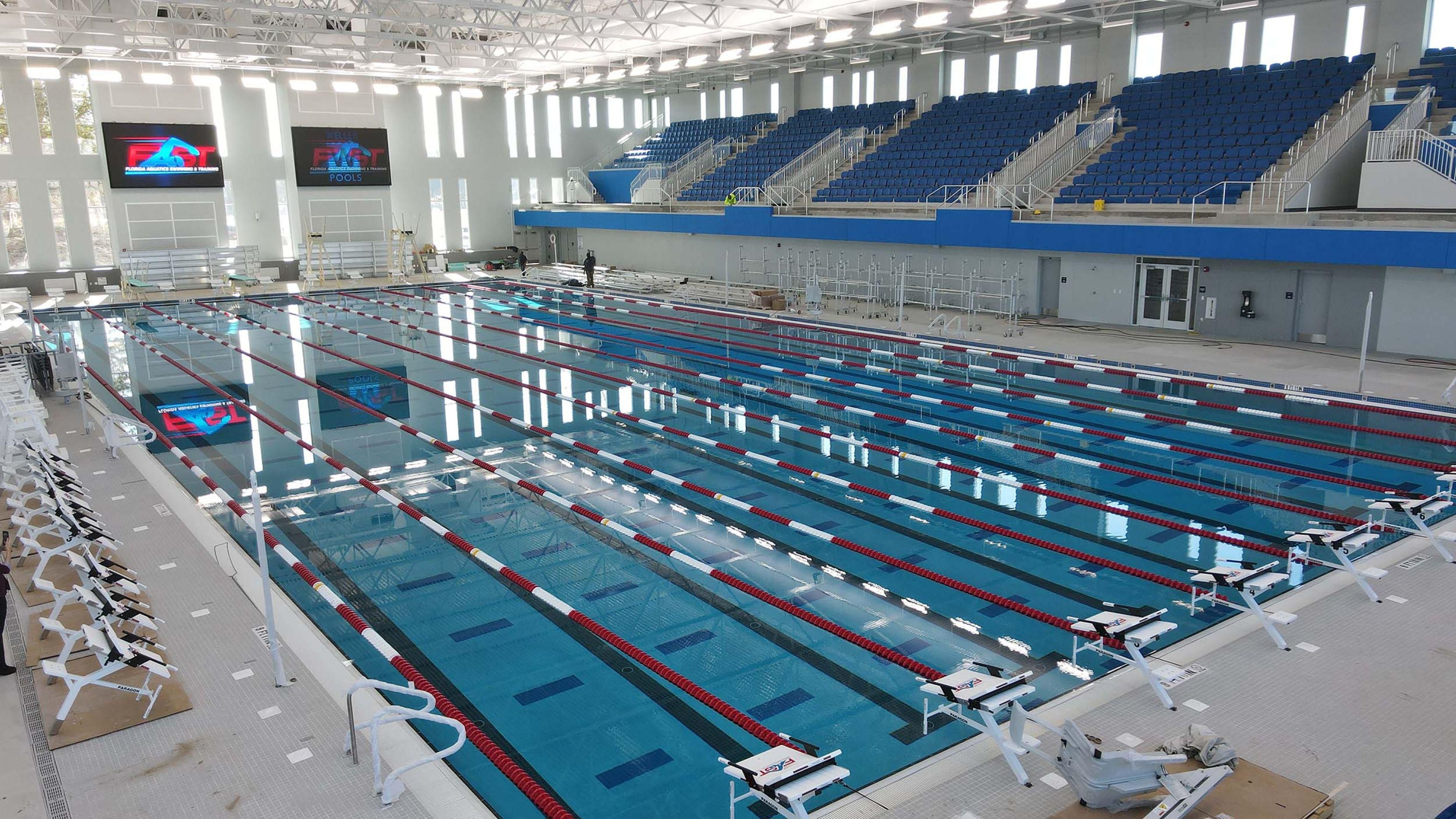 Florida Aquatics Swimming and Training pool