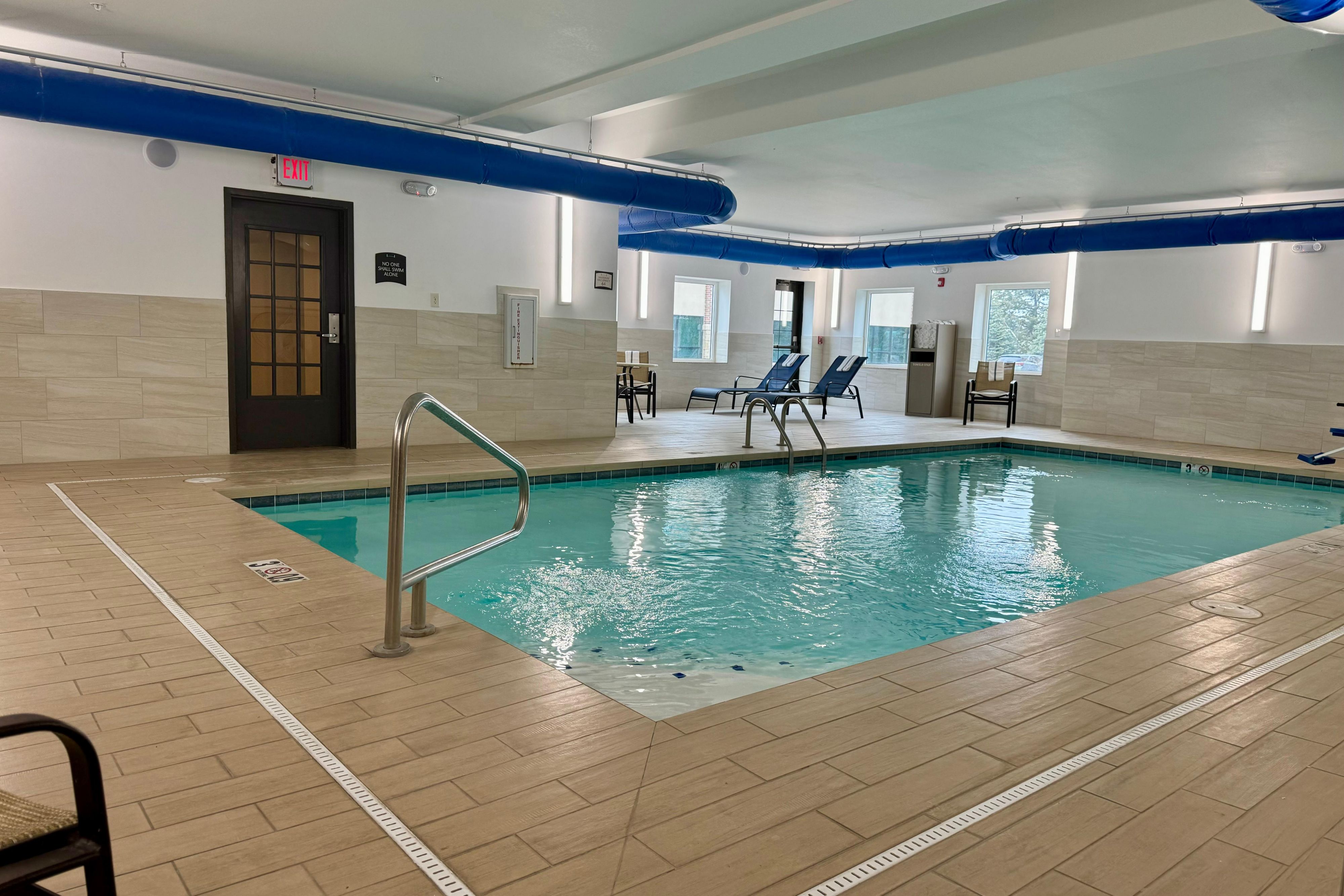 Whether you’re traveling for business or leisure, the pool is a great way to unwind.