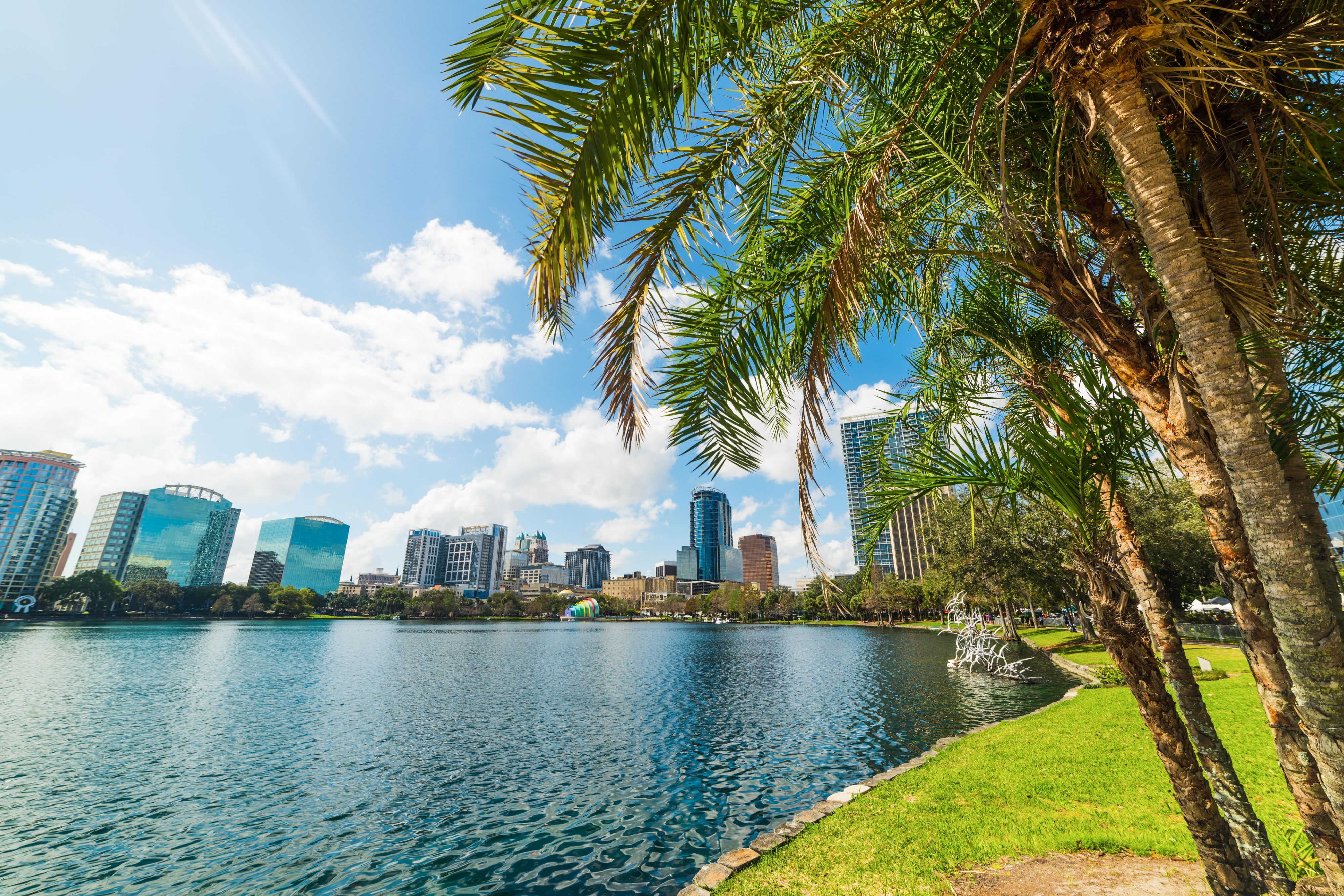 Orlando skyline views near Staybridge Suites Orlando