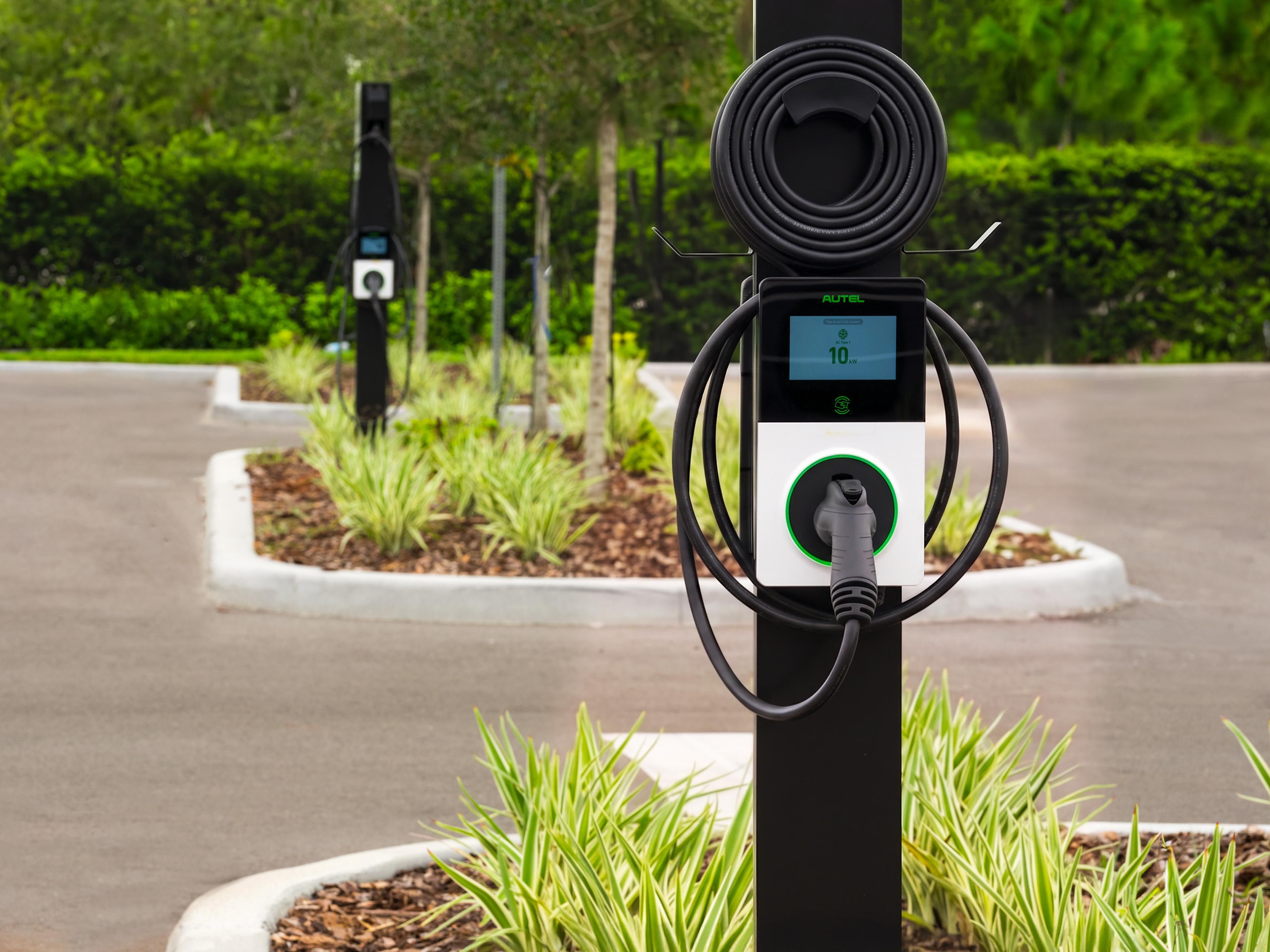 EV Charging stations at the hotel