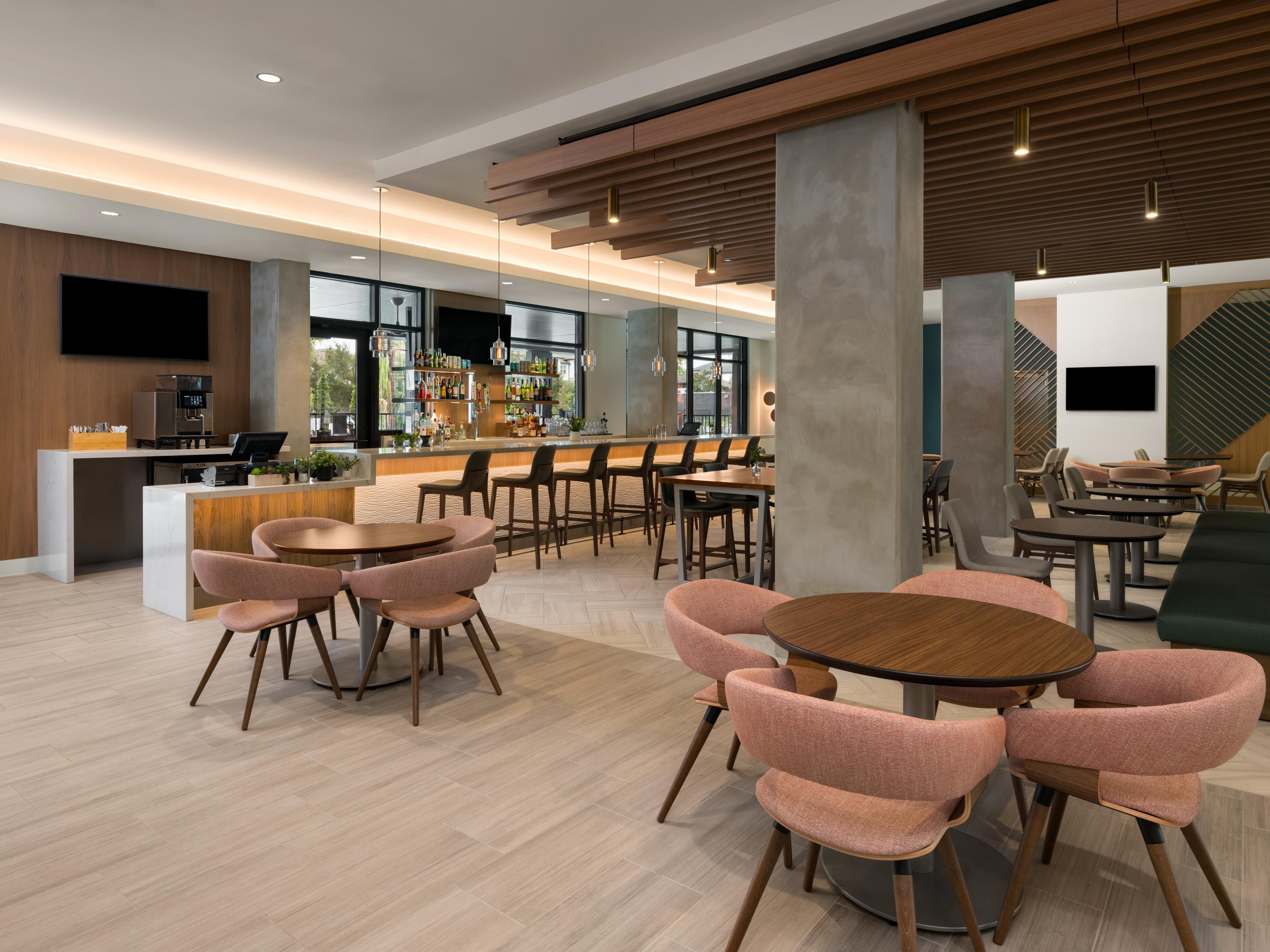 Space for social hour