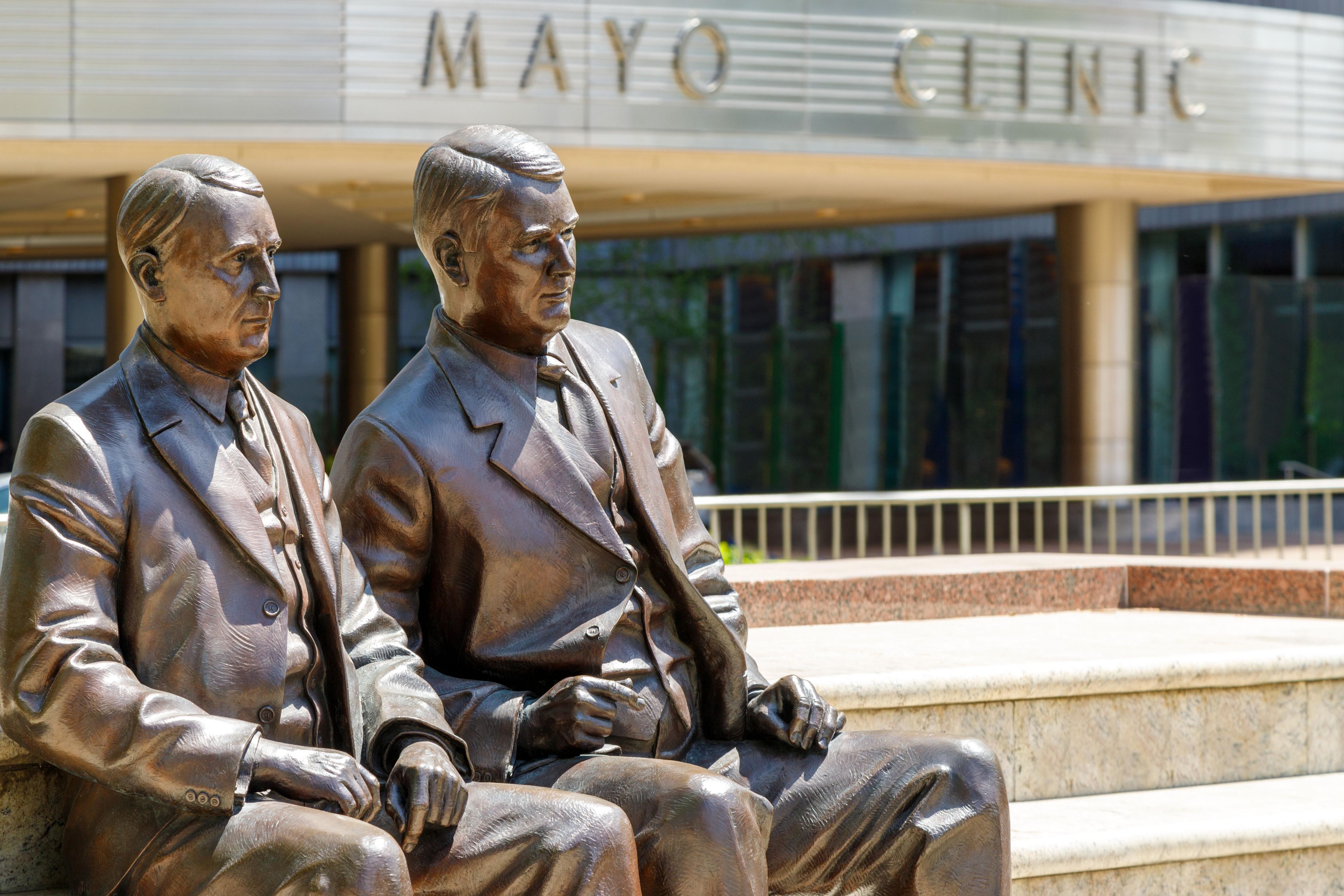 Less than 1 mile due west of Mayo Clinic's Downtown campus