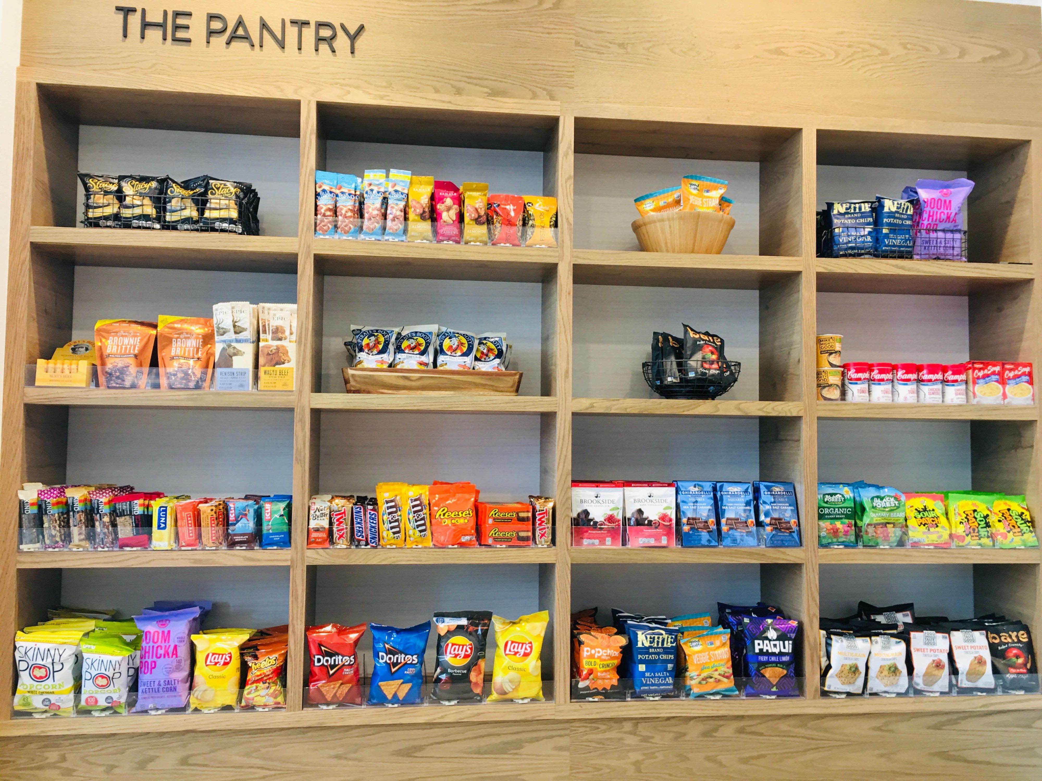 'The Pantry' filled with snacks of all kinds