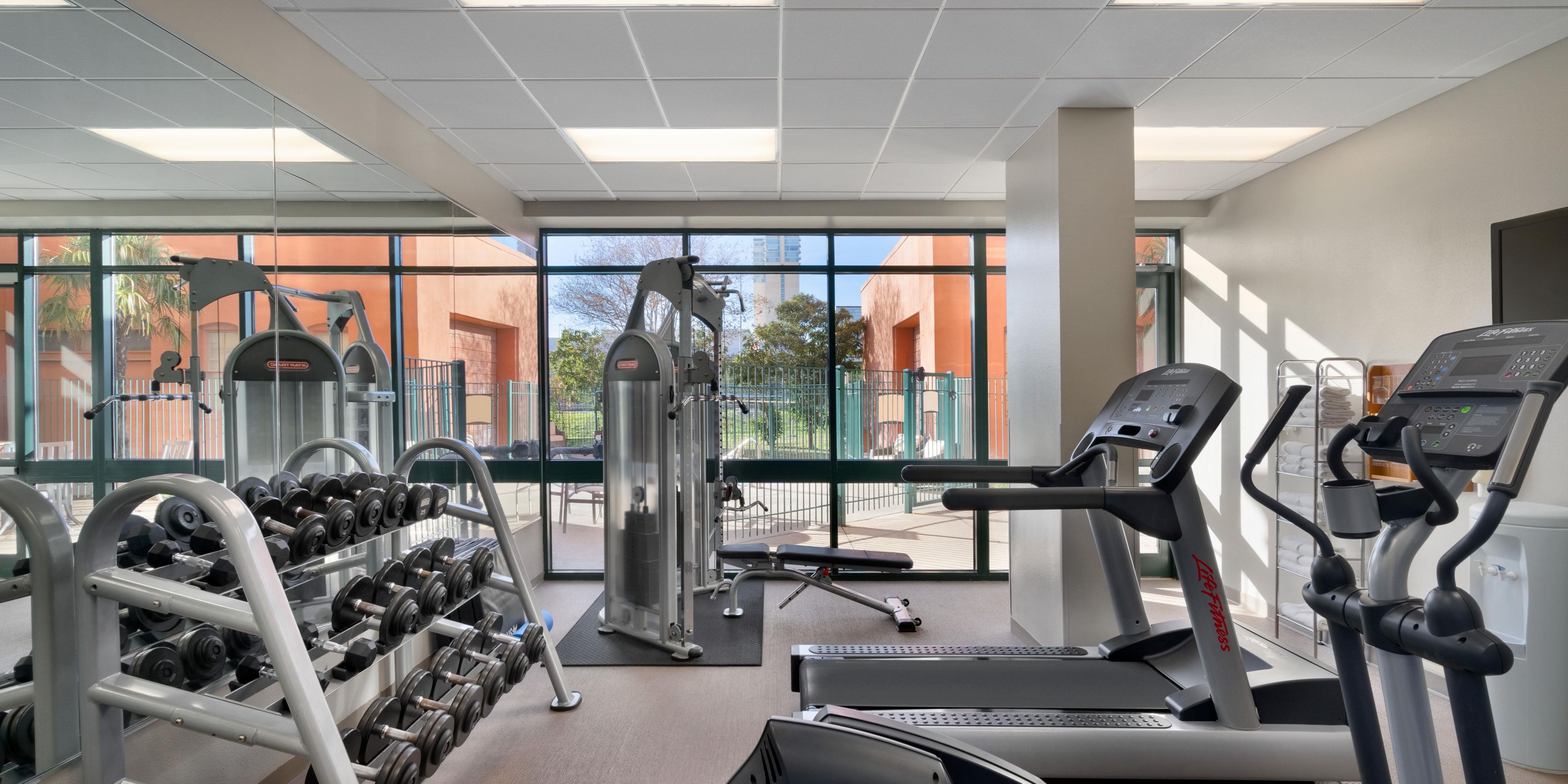 Fitness Center - Complimentary for Guests Available 24-Hrs