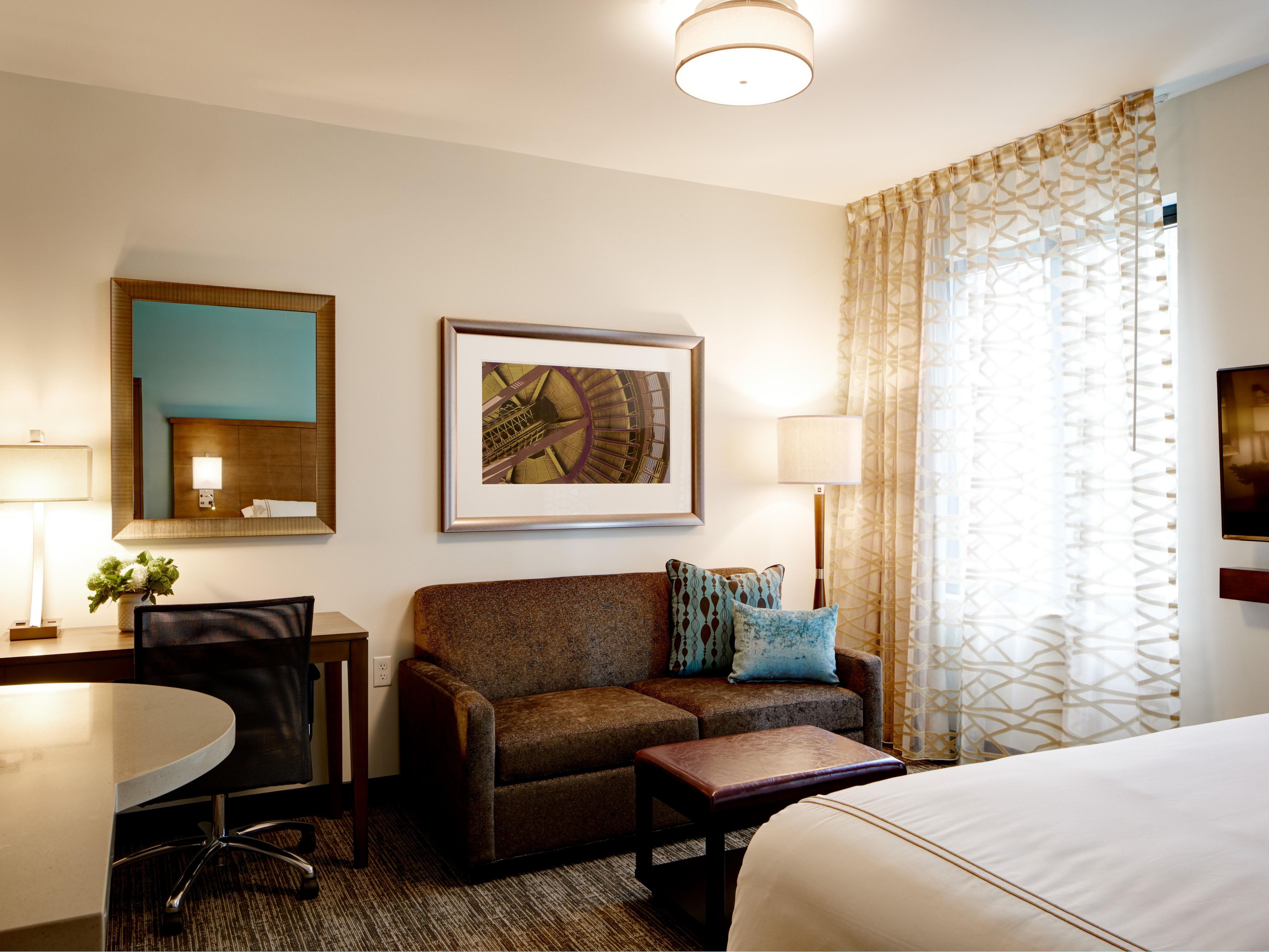 Studio suite living area