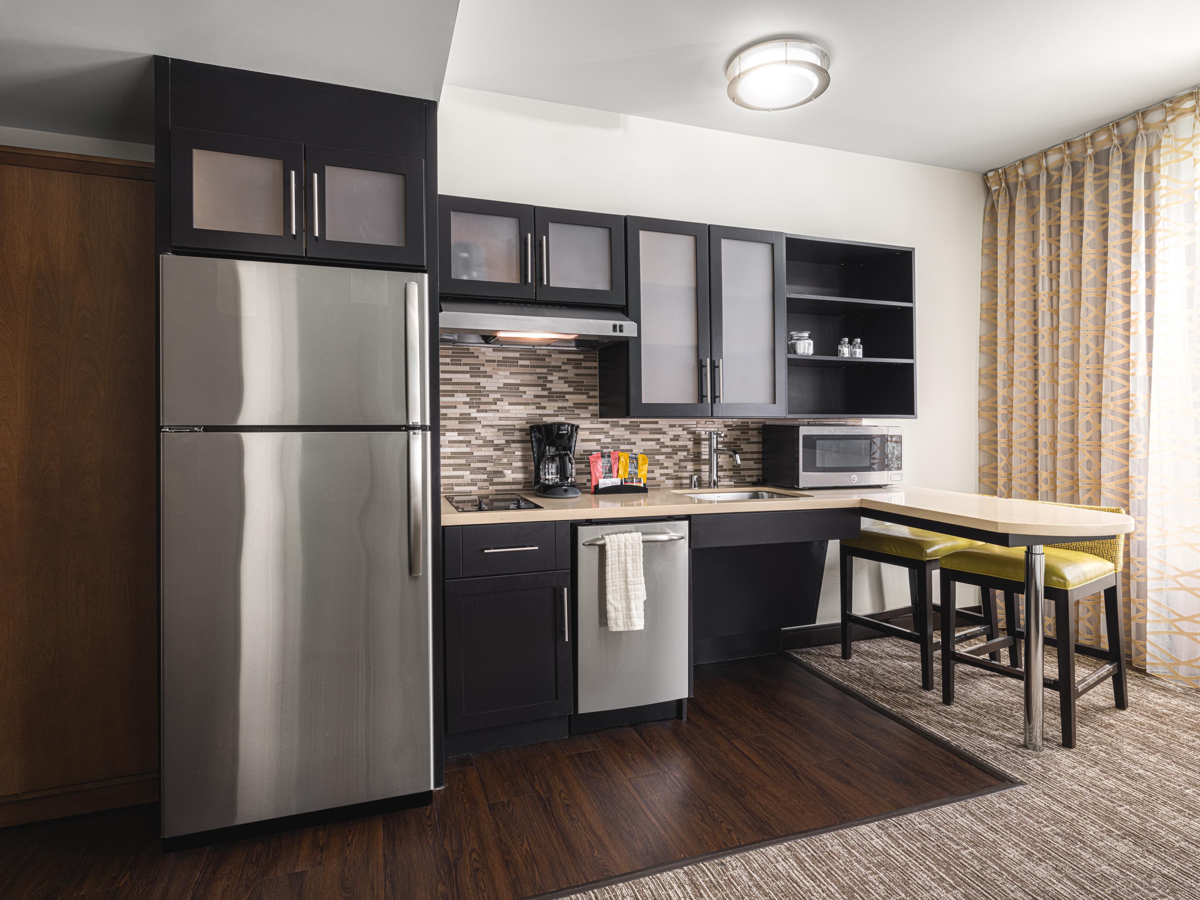 One Bedroom Suite with a full kitchen