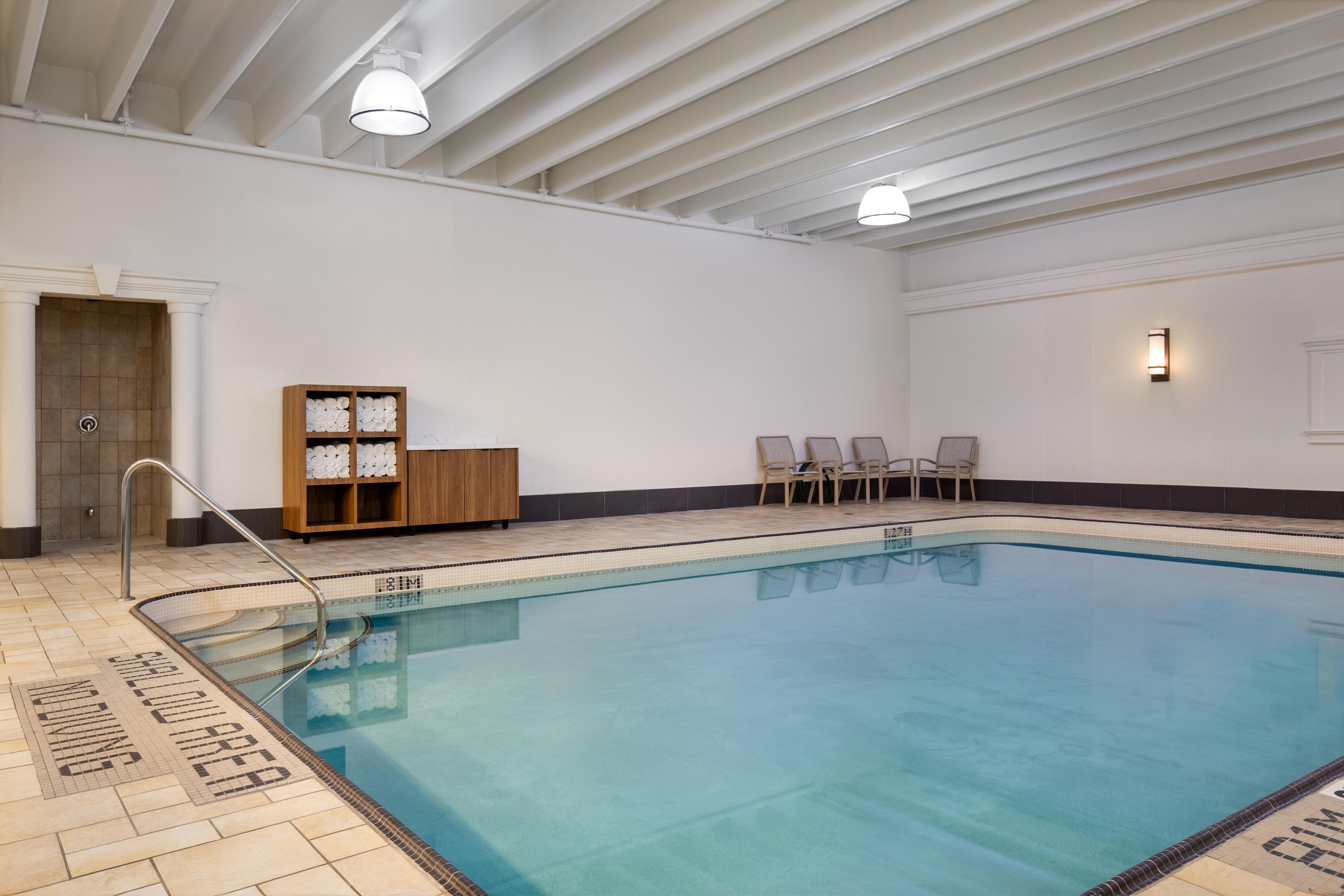 We've got fun for the whole family and the perfect way to unwind after exploring Niagara. Take a dip in our heated indoor saltwater swimming pool. What better way to tire the kids out before you have a great nights' sleep in your guest room!