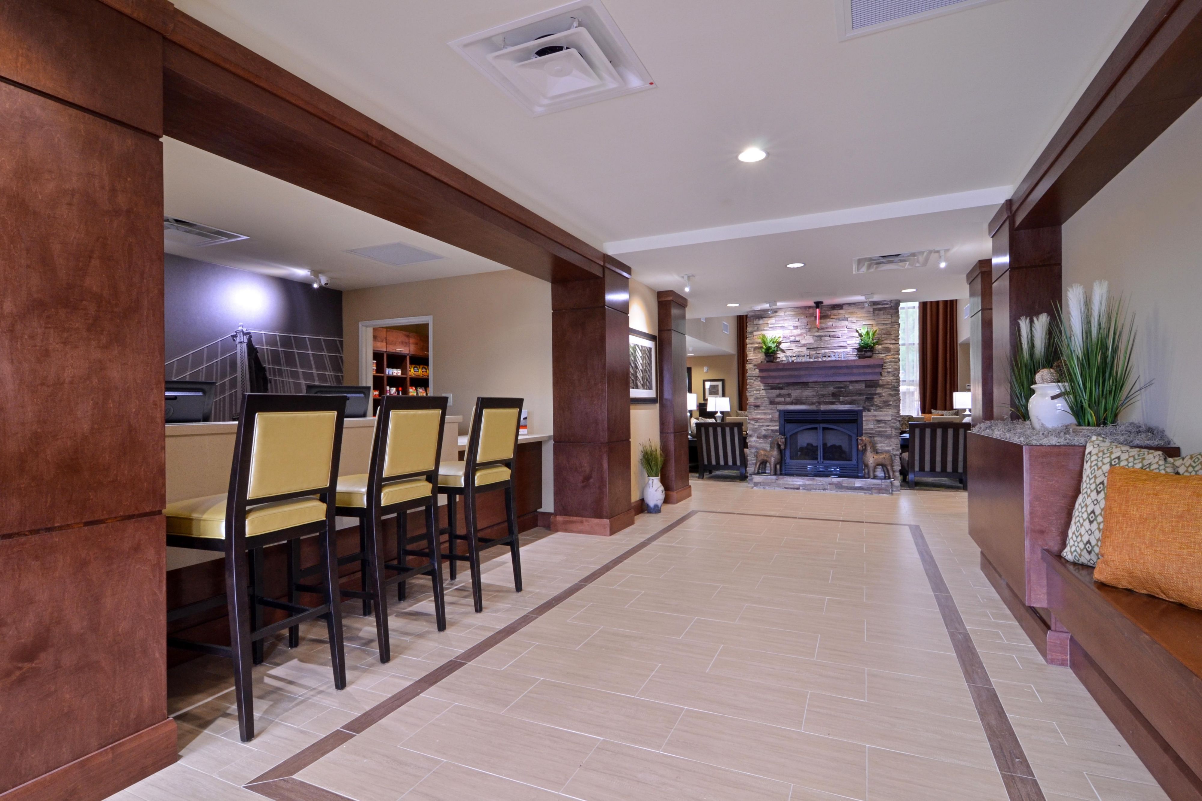 Guests are aided by social distancing prompts throughout the hotel to maintain safe spacing between themselves and other guests.