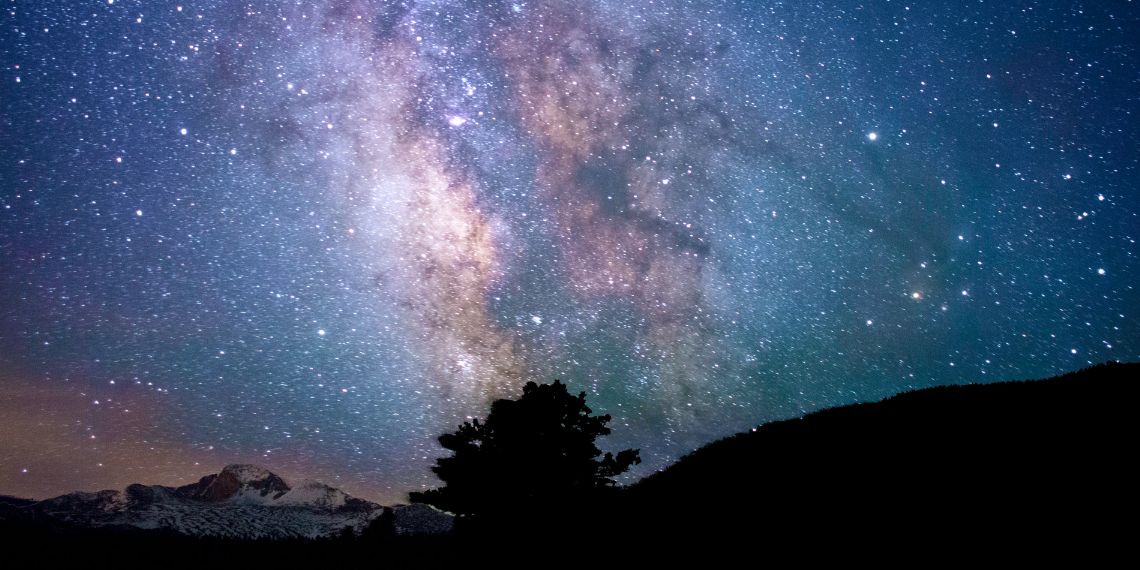Stargazing in the Rocky Mountains