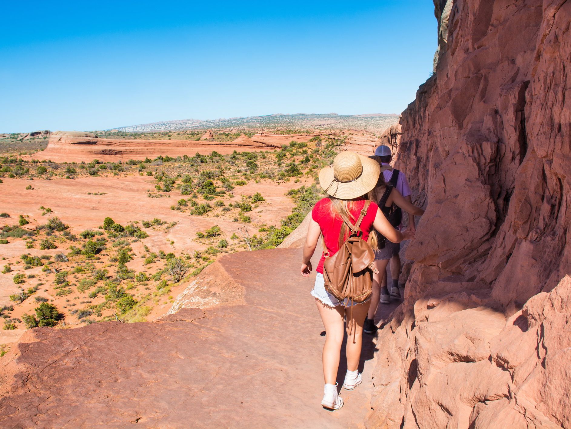 Couple on a hike