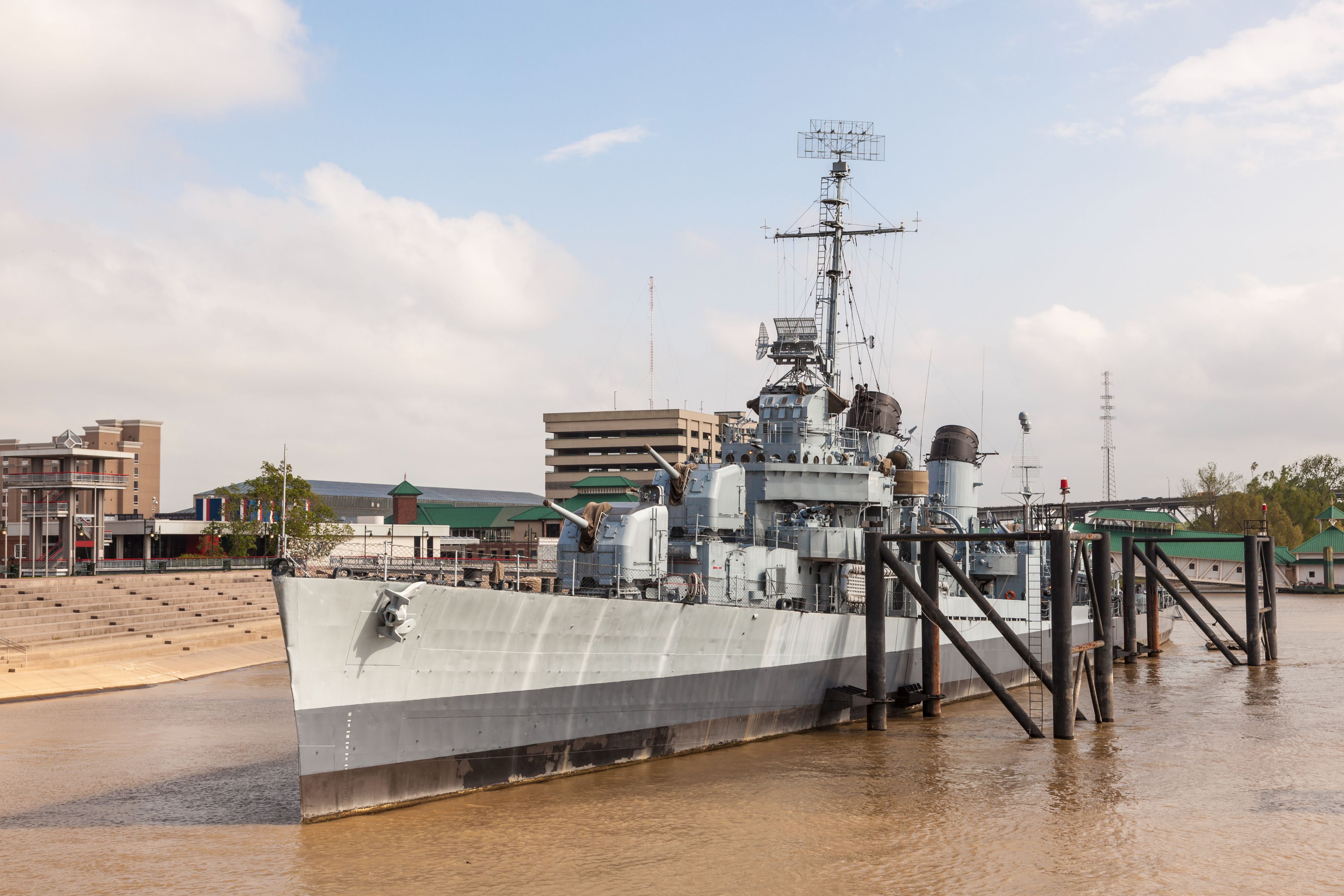 USS Kidd ship at the Veteran Museum.