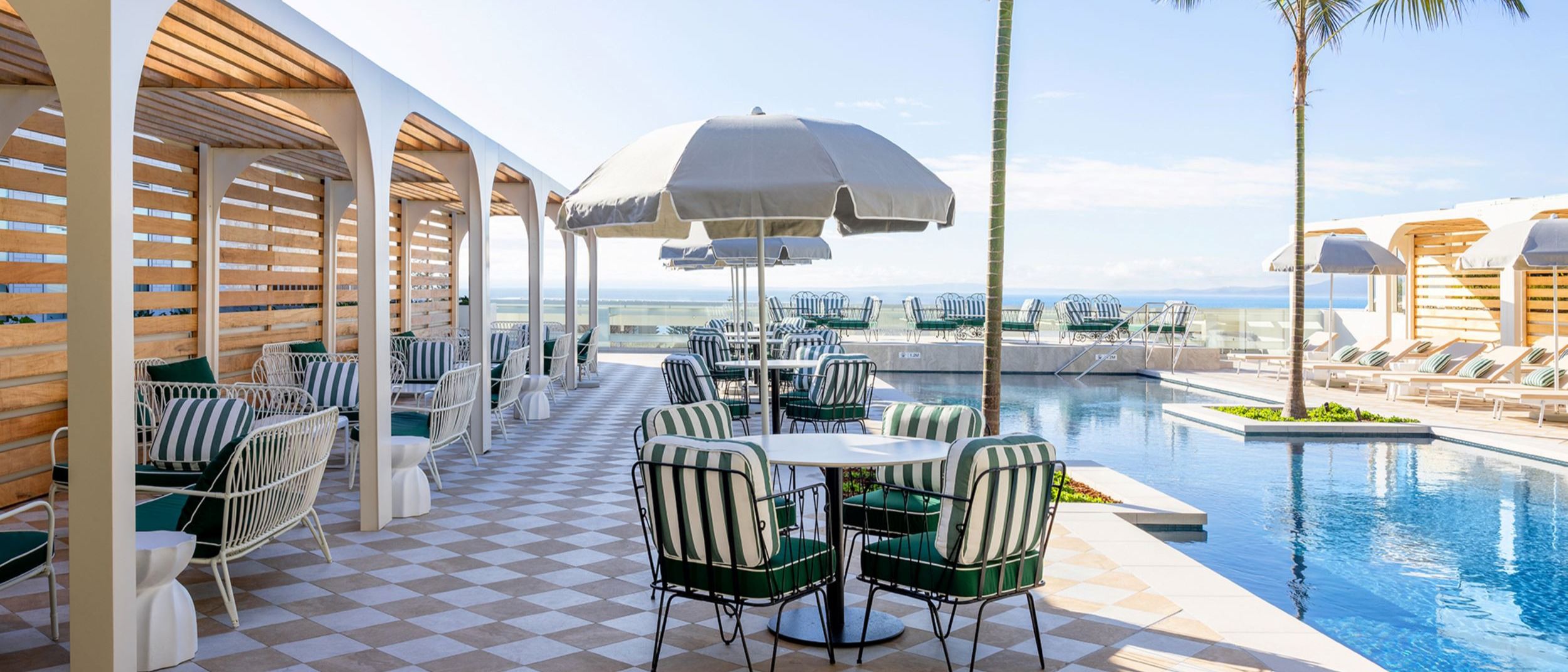 rooftop swimming pool at InterContinental Sorrento