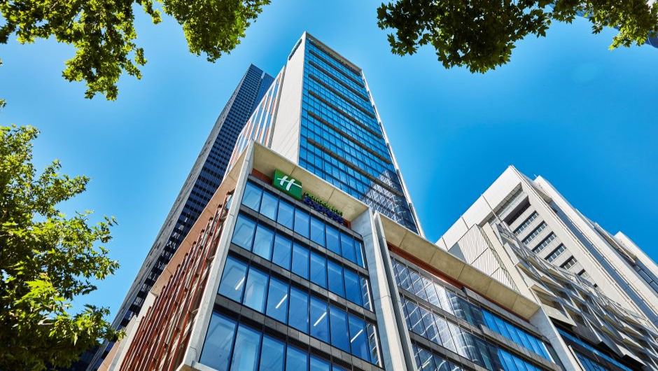 Building exterior of Holiday Inn Express Melbourne Little Collins
