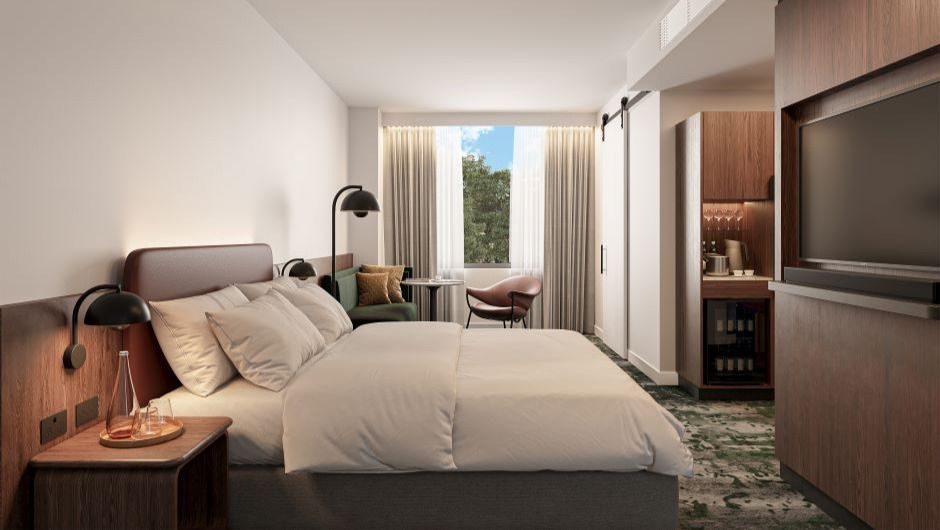Bedroom in Crowne Plaza Melbourne Carlton