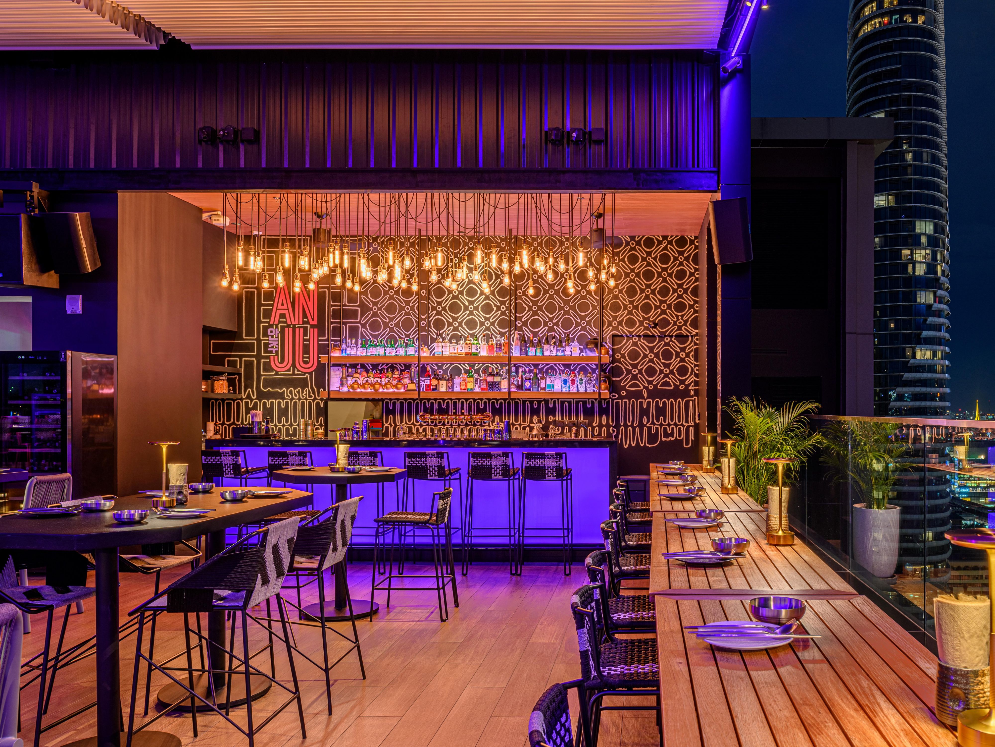 ANJU Korean Rooftop Bar