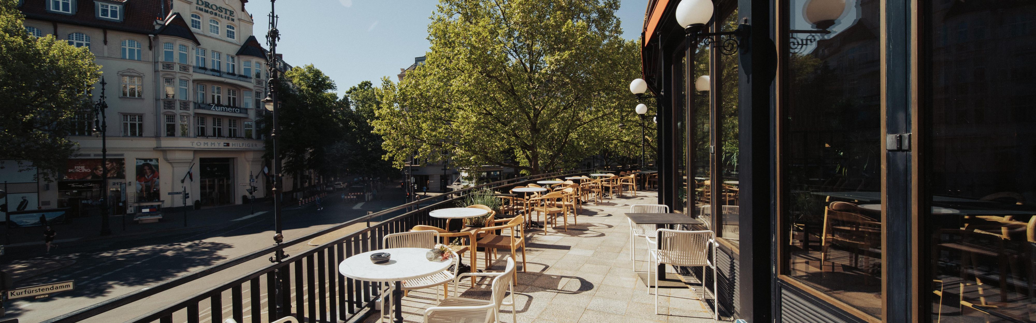 Enjoy the outdoor terrace