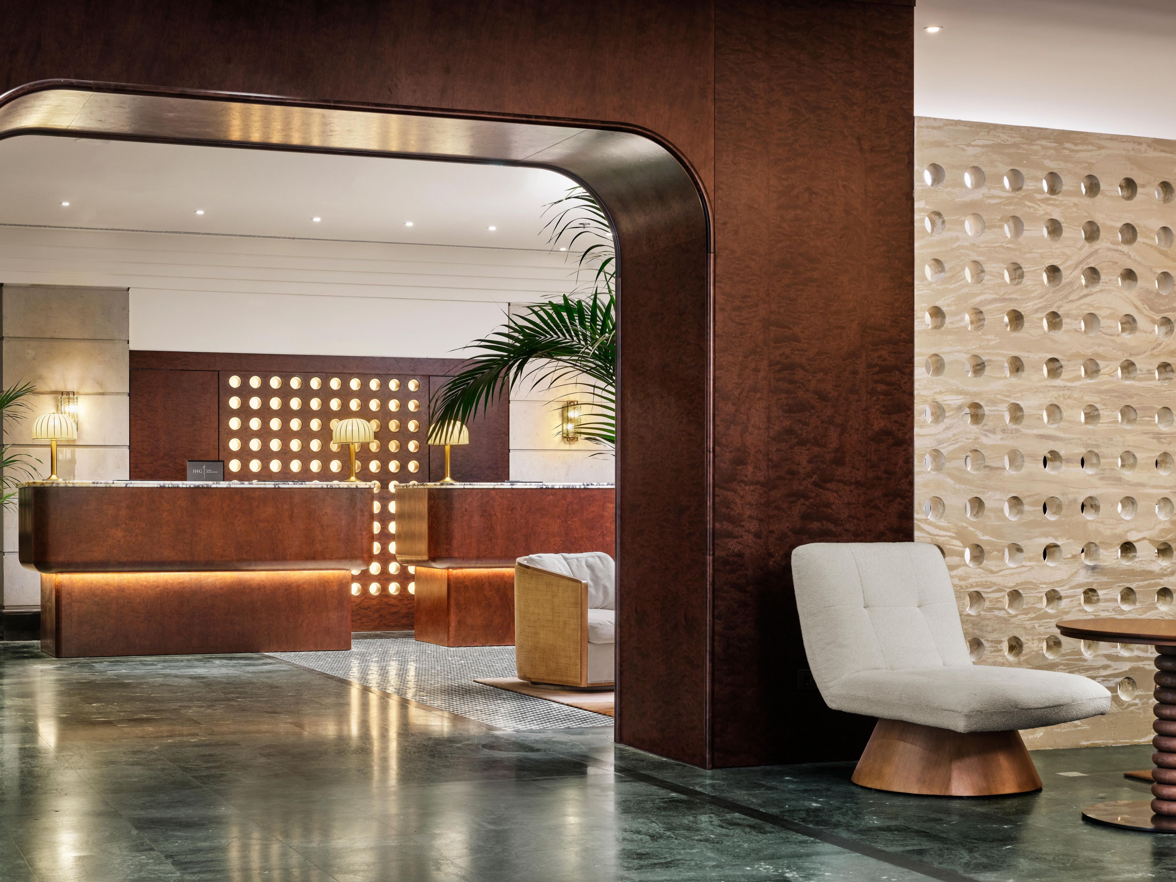 Design lobby at Bristol Berlin on Ku’damm