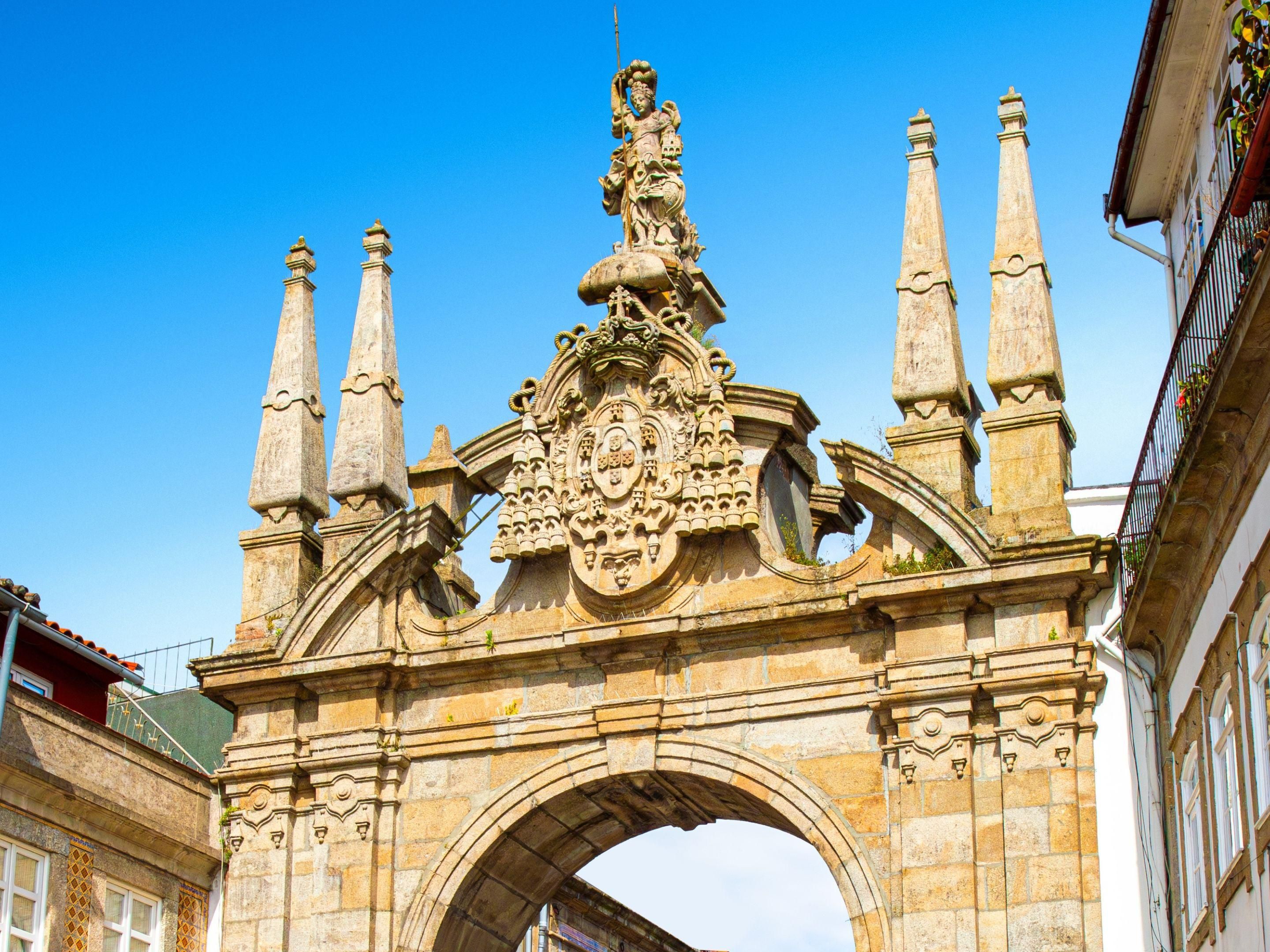 Step through Arco da Porta Nova into Braga’s past