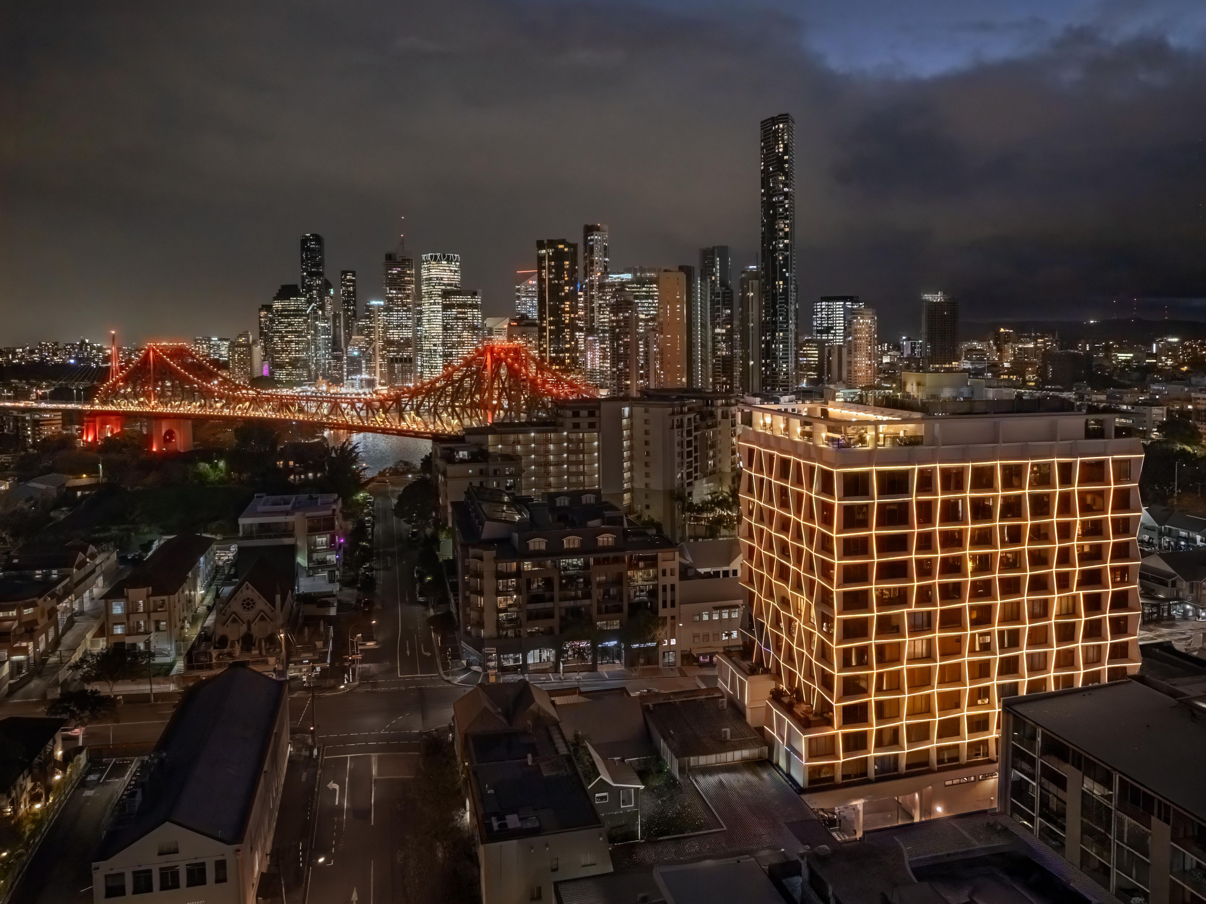The Alva Hotel Brisbane - Exterior (Story Bridge View)