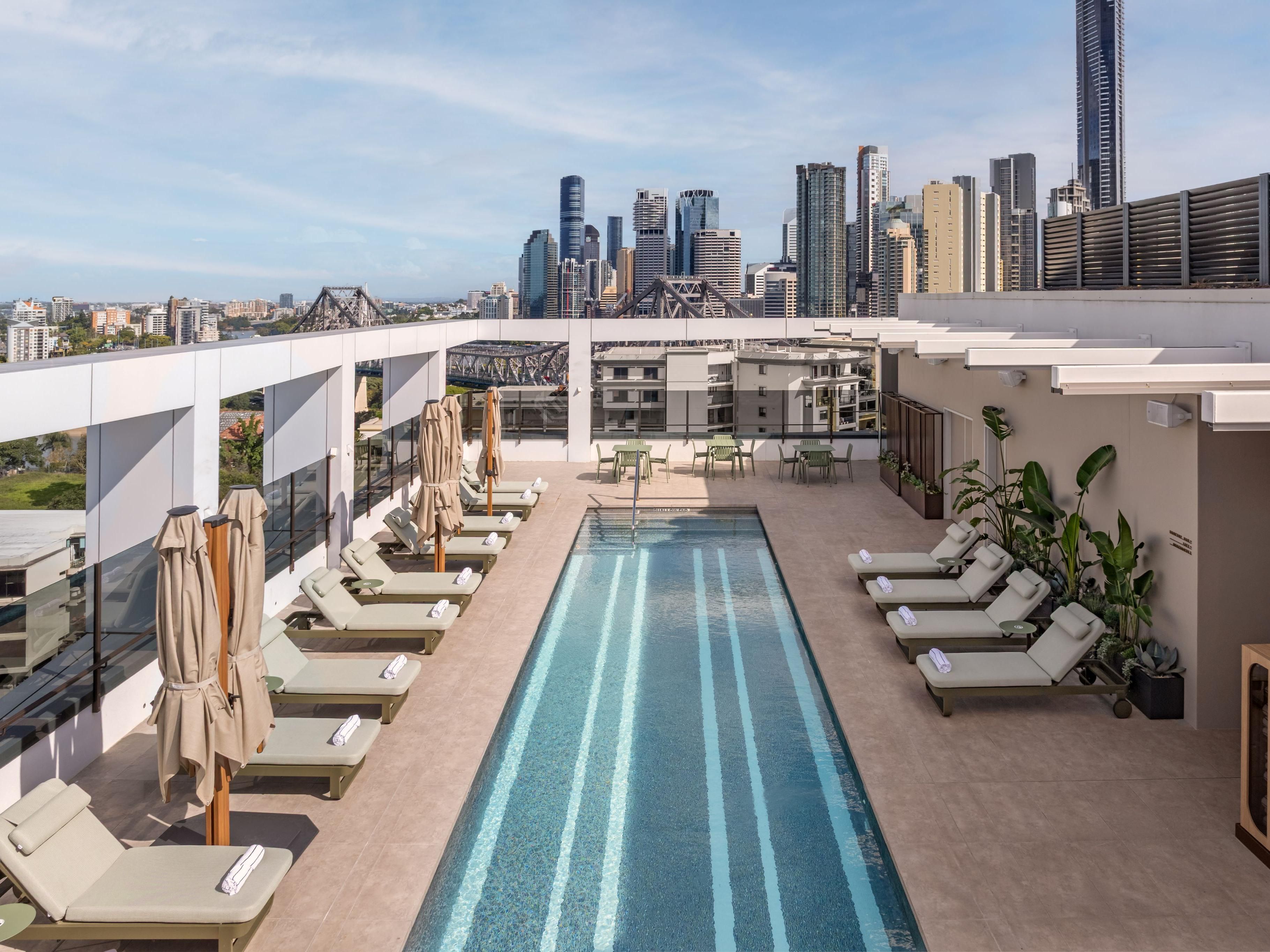 The Alva Hotel Brisbane Rooftop Pool