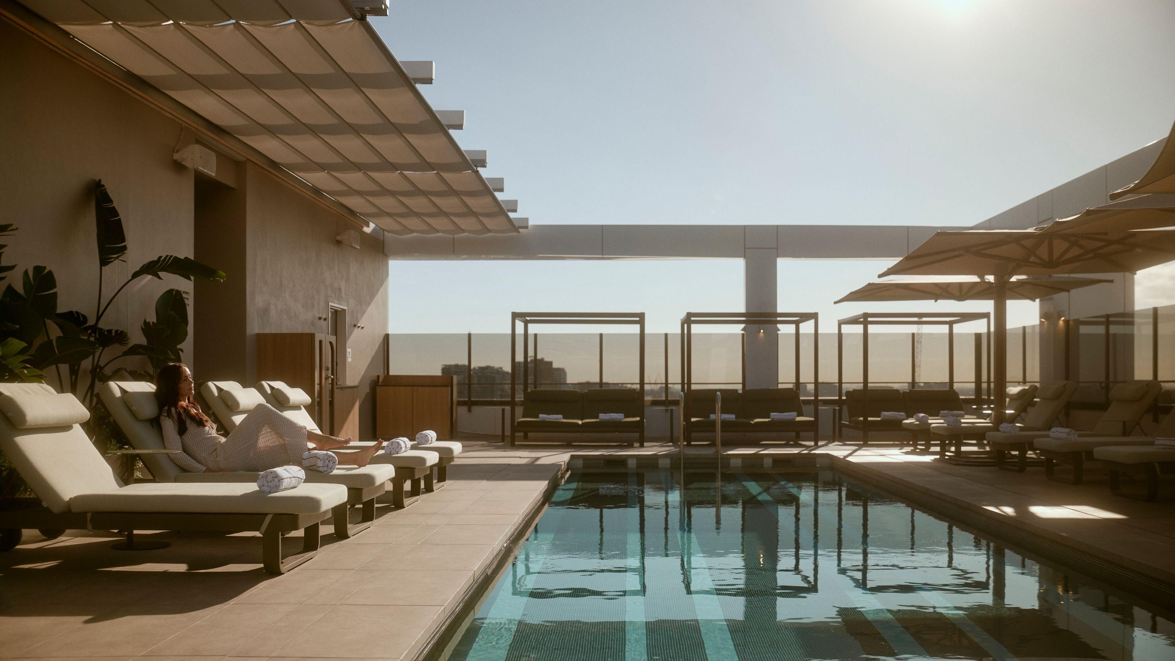 Alva Hotel Brisbane Pool Area 